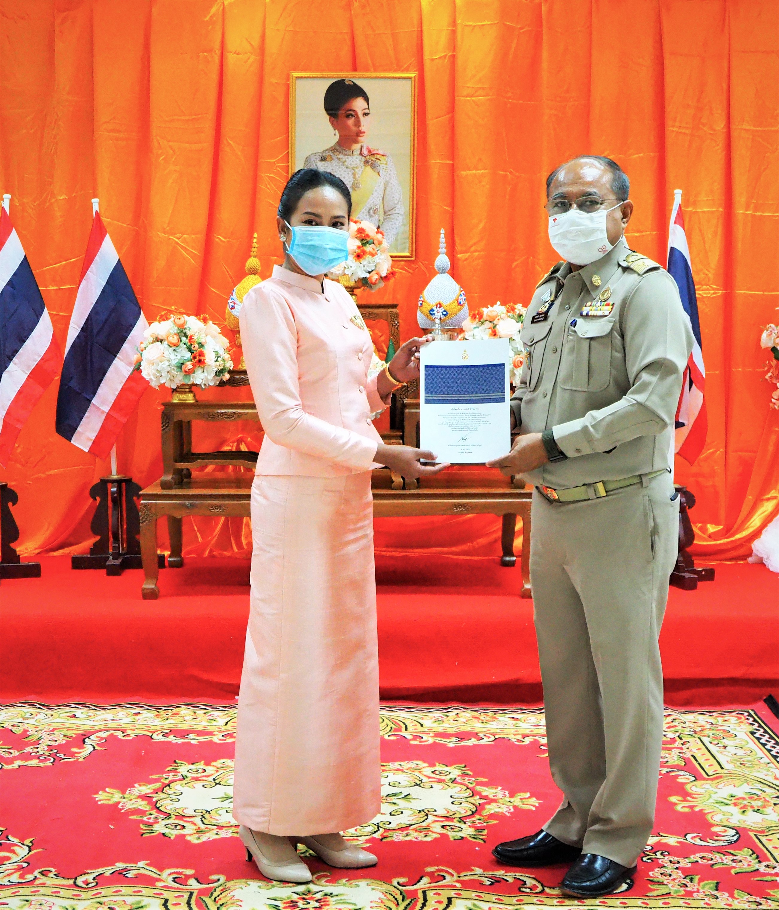 จังหวัดชัยภูมิ จัดพิธีลงนามถวายพระพรชัยมงคล สมเด็จพระเจ้าลูกเธอเจ้าฟ้าสิริวัณณวรี นารีรัตนราชกัญญา เนื่องในโอกาสวันคล้ายวันประสูติ 8 มกราคม 2564