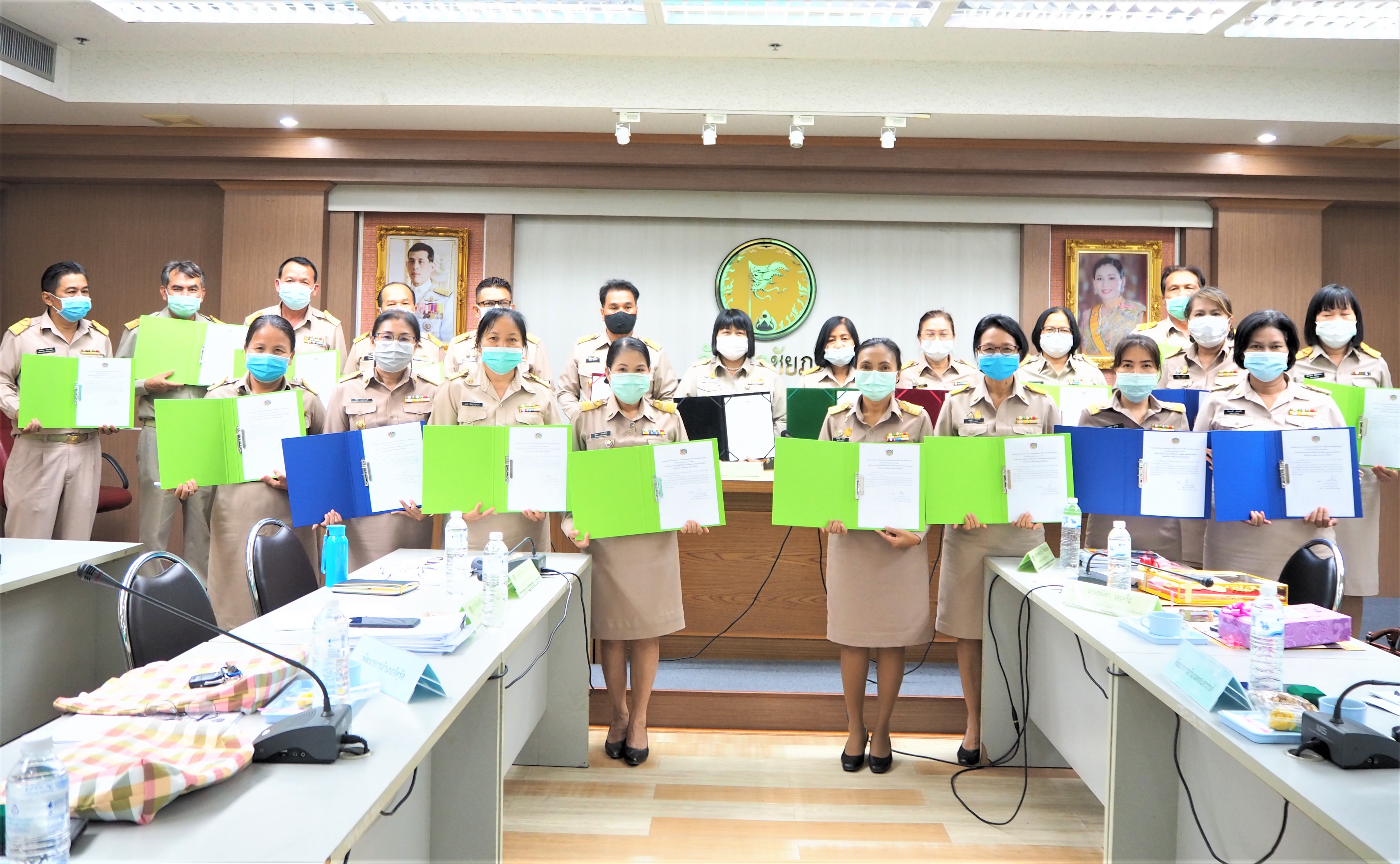 ประชุมพัฒนาการอำเภอและนักวิชาการพัฒนาชุมชนจังหวัดชัยภูมิ ครั้งที่ 1/2564 ประจำปี 2564