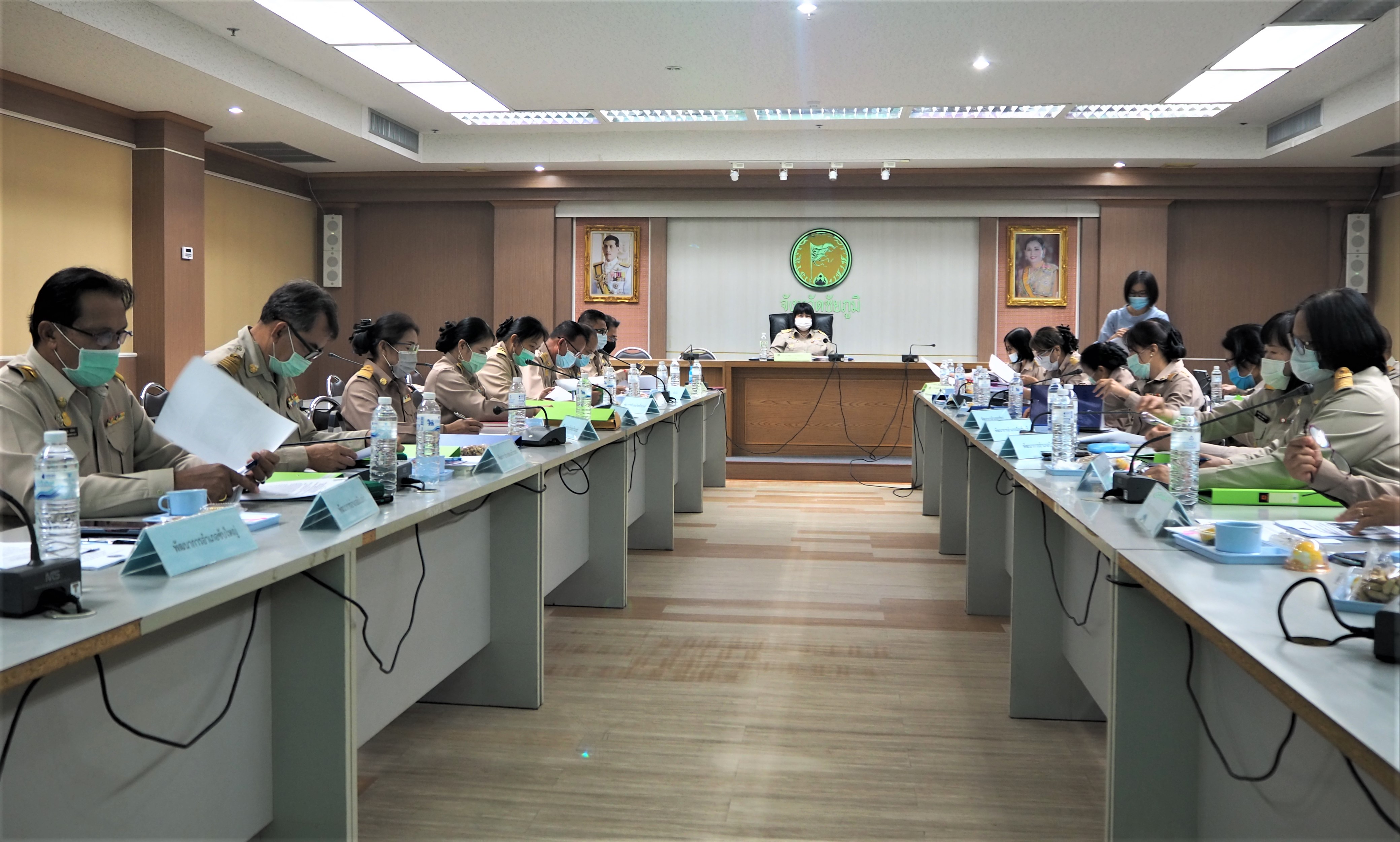 ประชุมพัฒนาการอำเภอและนักวิชาการพัฒนาชุมชนจังหวัดชัยภูมิ ครั้งที่ 1/2564 ประจำปี 2564