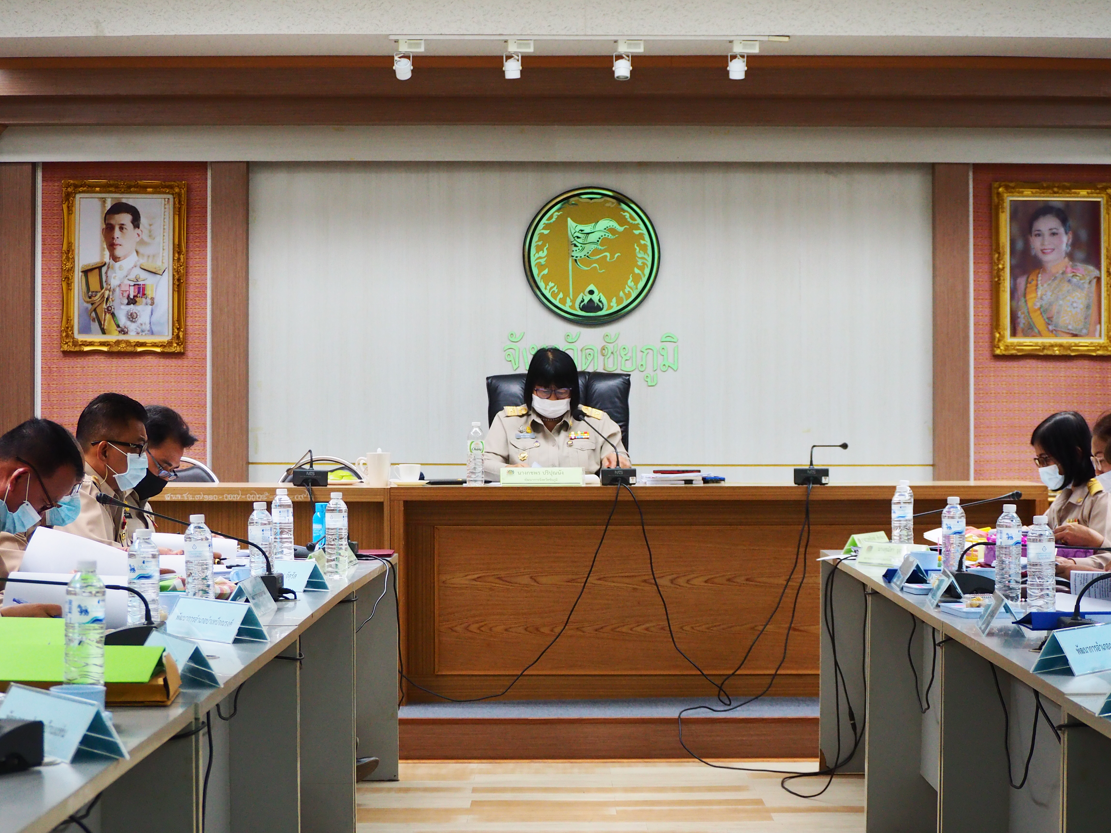 ประชุมพัฒนาการอำเภอและนักวิชาการพัฒนาชุมชนจังหวัดชัยภูมิ ครั้งที่ 1/2564 ประจำปี 2564