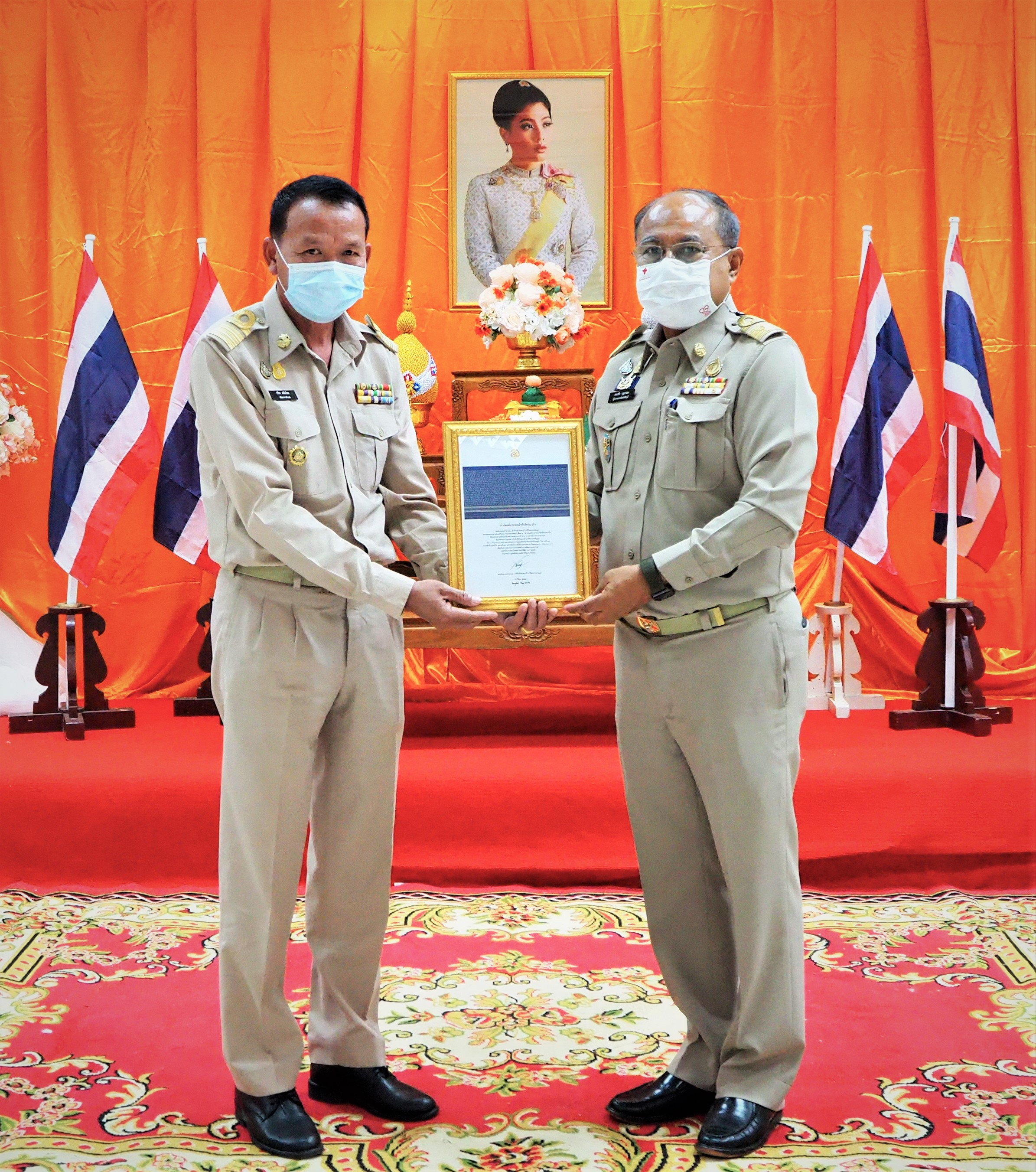 จังหวัดชัยภูมิ จัดพิธีลงนามถวายพระพรชัยมงคล สมเด็จพระเจ้าลูกเธอเจ้าฟ้าสิริวัณณวรี นารีรัตนราชกัญญา เนื่องในโอกาสวันคล้ายวันประสูติ 8 มกราคม 2564