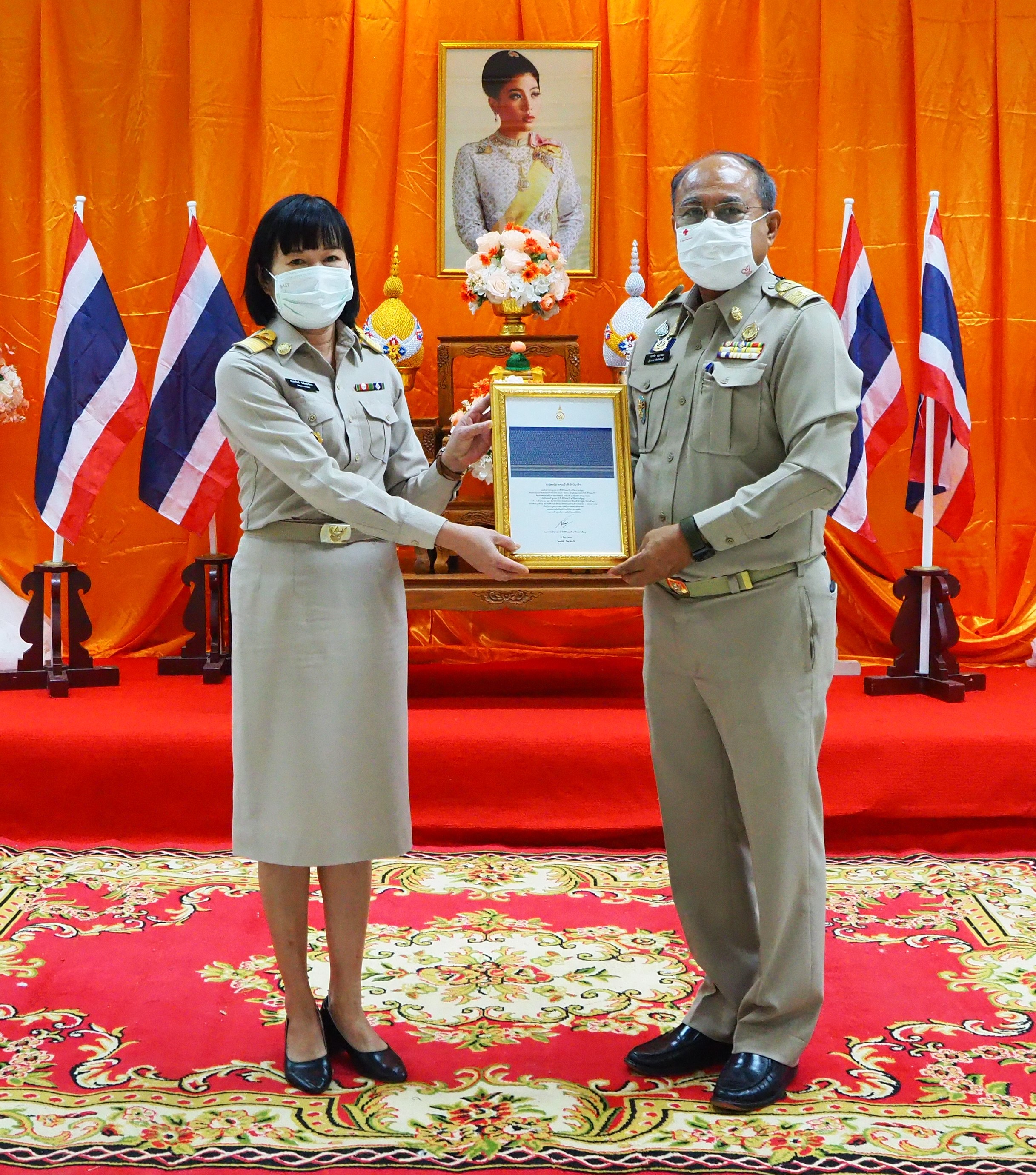 จังหวัดชัยภูมิ จัดพิธีลงนามถวายพระพรชัยมงคล สมเด็จพระเจ้าลูกเธอเจ้าฟ้าสิริวัณณวรี นารีรัตนราชกัญญา เนื่องในโอกาสวันคล้ายวันประสูติ 8 มกราคม 2564