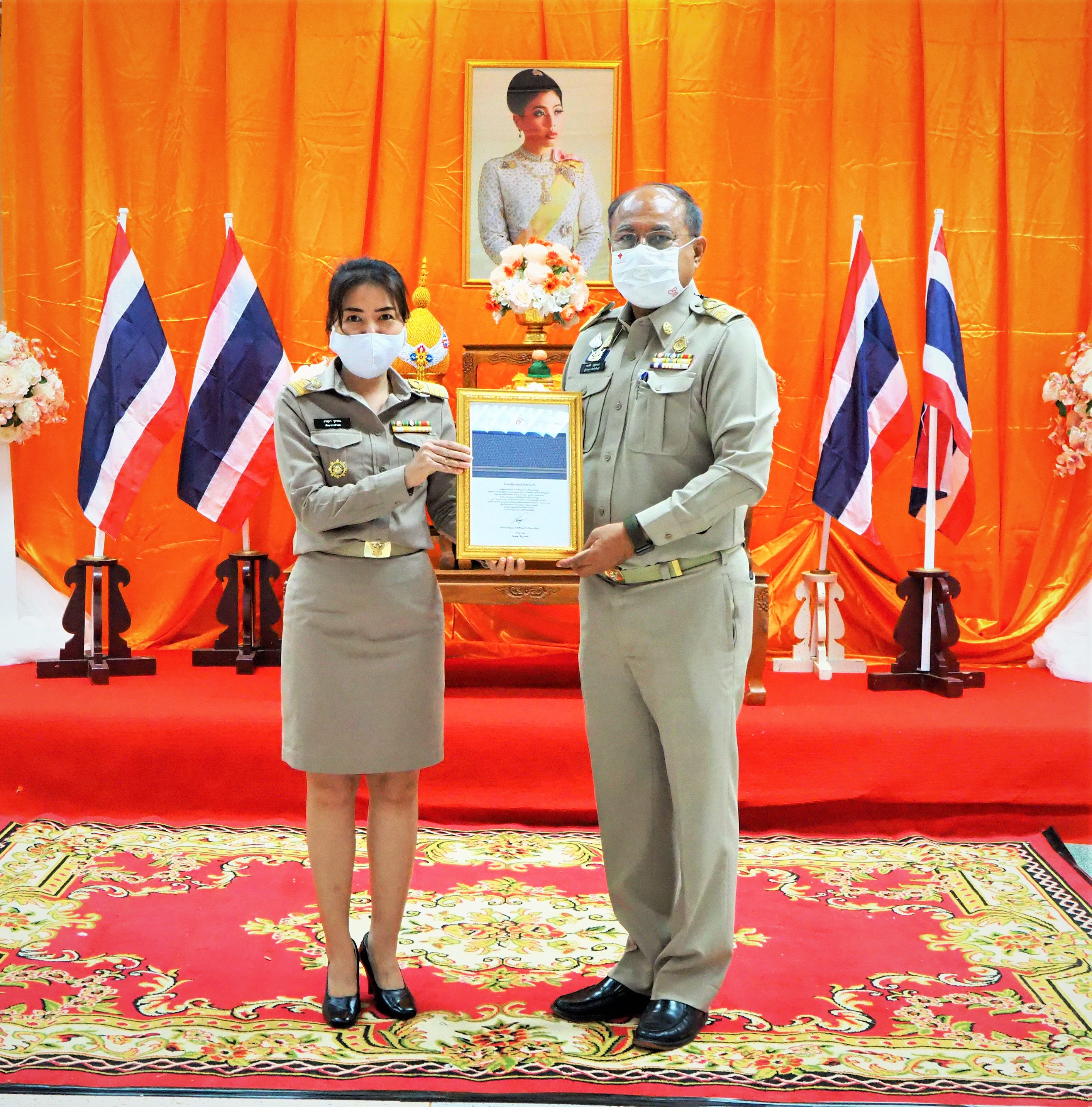 จังหวัดชัยภูมิ จัดพิธีลงนามถวายพระพรชัยมงคล สมเด็จพระเจ้าลูกเธอเจ้าฟ้าสิริวัณณวรี นารีรัตนราชกัญญา เนื่องในโอกาสวันคล้ายวันประสูติ 8 มกราคม 2564