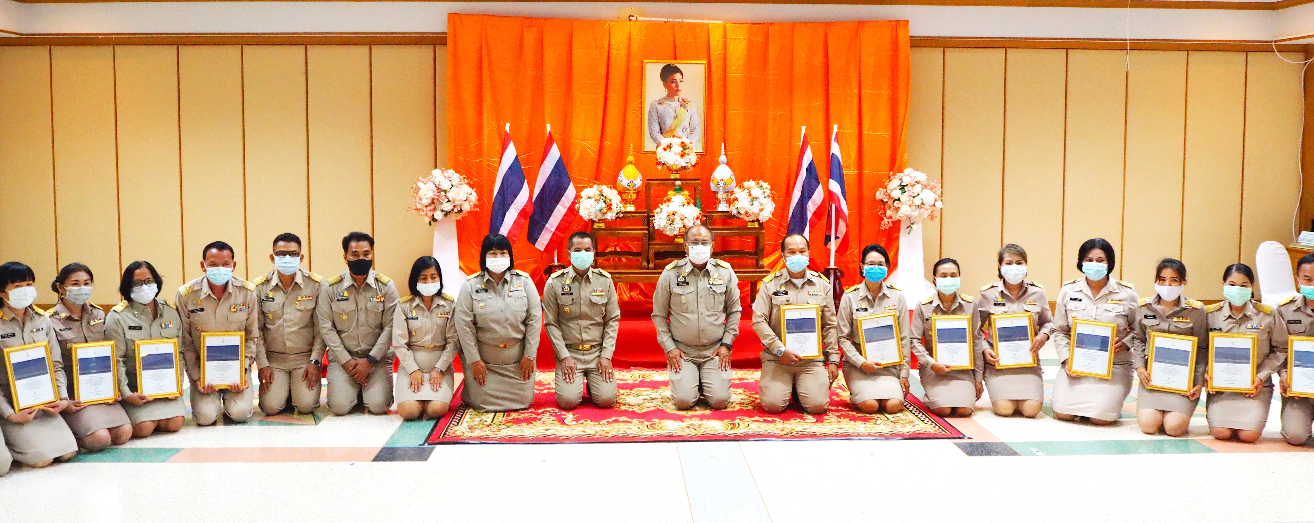 จังหวัดชัยภูมิ จัดพิธีลงนามถวายพระพรชัยมงคล สมเด็จพระเจ้าลูกเธอเจ้าฟ้าสิริวัณณวรี นารีรัตนราชกัญญา เนื่องในโอกาสวันคล้ายวันประสูติ 8 มกราคม 2564