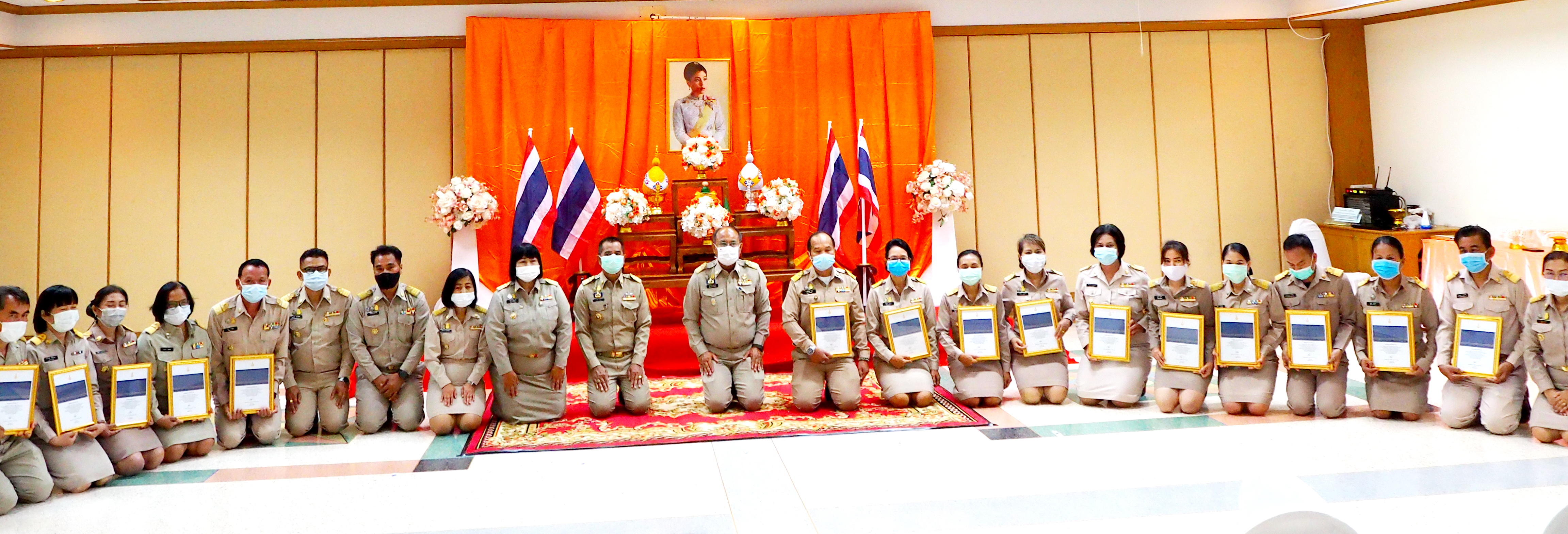 จังหวัดชัยภูมิ จัดพิธีลงนามถวายพระพรชัยมงคล สมเด็จพระเจ้าลูกเธอเจ้าฟ้าสิริวัณณวรี นารีรัตนราชกัญญา เนื่องในโอกาสวันคล้ายวันประสูติ 8 มกราคม 2564