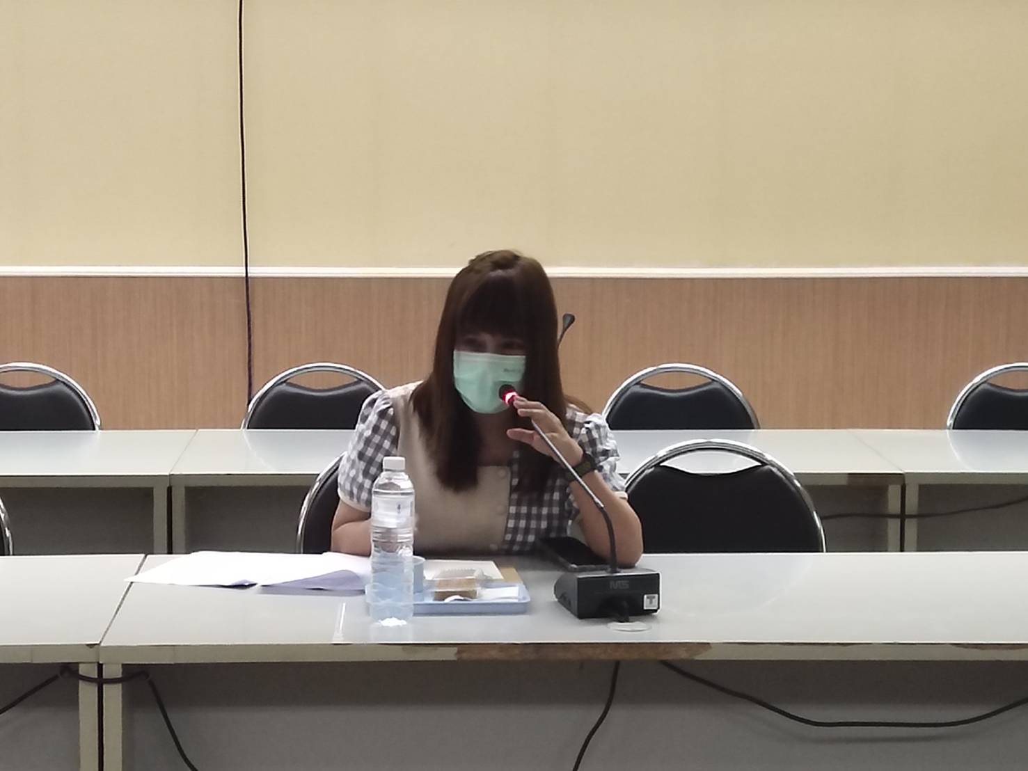 การประชุมปรึกษา หารือ และสนับสนุนข้อมูลการดำเนินงานเกี่ยวกับผลิตภัณฑ์ผ้าไทยชัยภูมิ เพื่อสมัครขอรับรางวัลเลิศรัฐ ประจำปี 2564