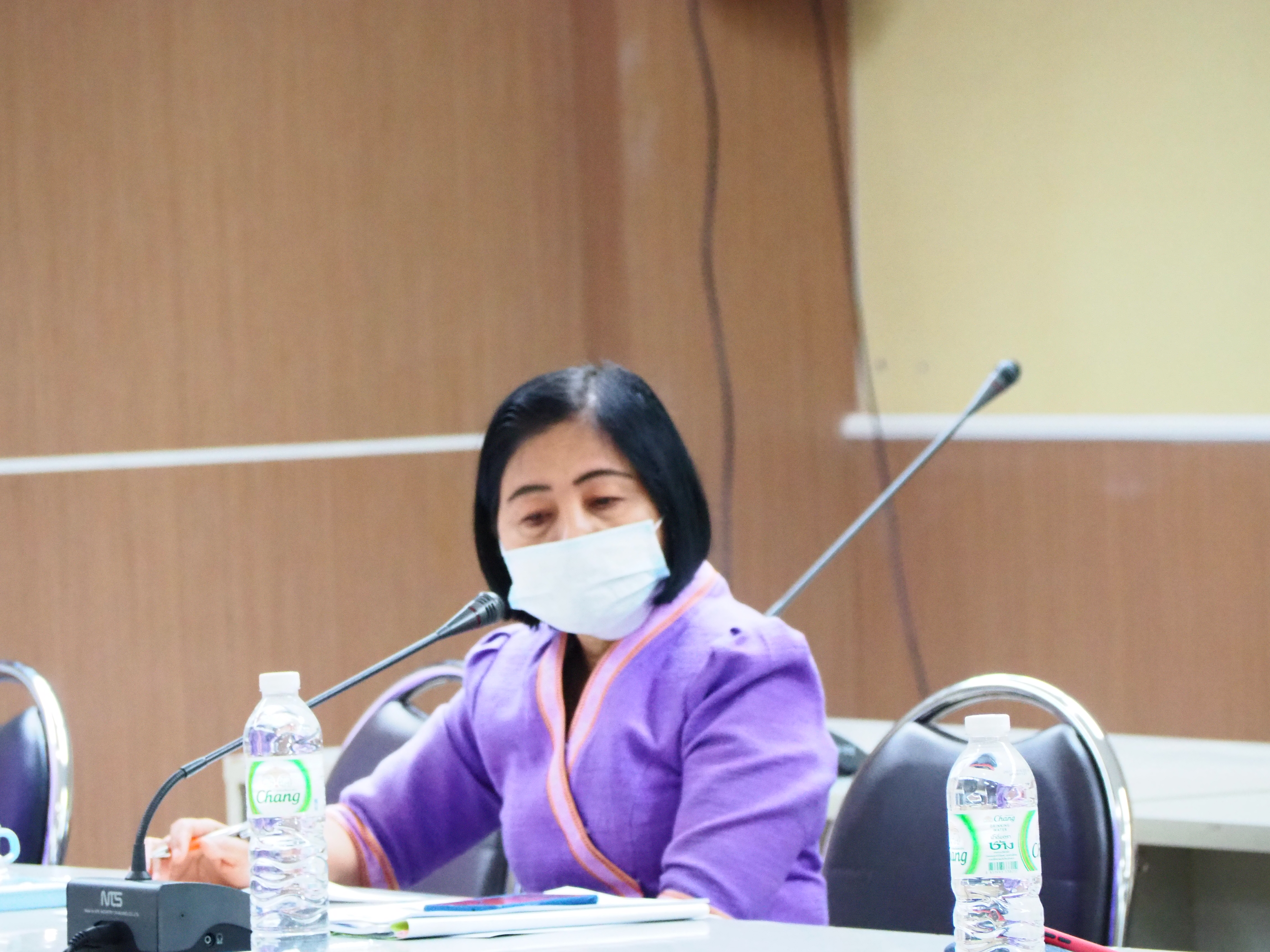 การประชุมปรึกษา หารือ และสนับสนุนข้อมูลการดำเนินงานเกี่ยวกับผลิตภัณฑ์ผ้าไทยชัยภูมิ เพื่อสมัครขอรับรางวัลเลิศรัฐ ประจำปี 2564
