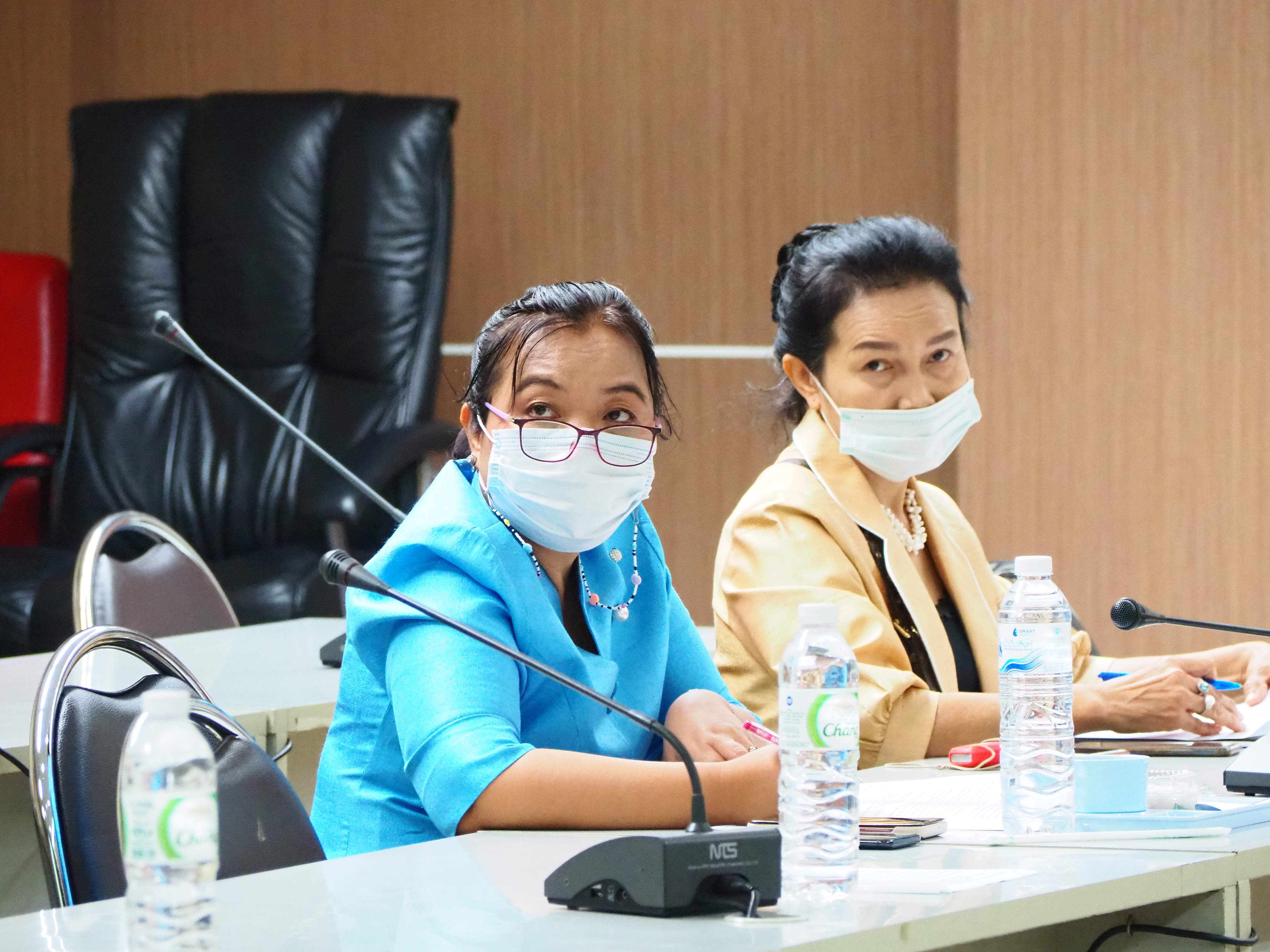 การประชุมปรึกษา หารือ และสนับสนุนข้อมูลการดำเนินงานเกี่ยวกับผลิตภัณฑ์ผ้าไทยชัยภูมิ เพื่อสมัครขอรับรางวัลเลิศรัฐ ประจำปี 2564