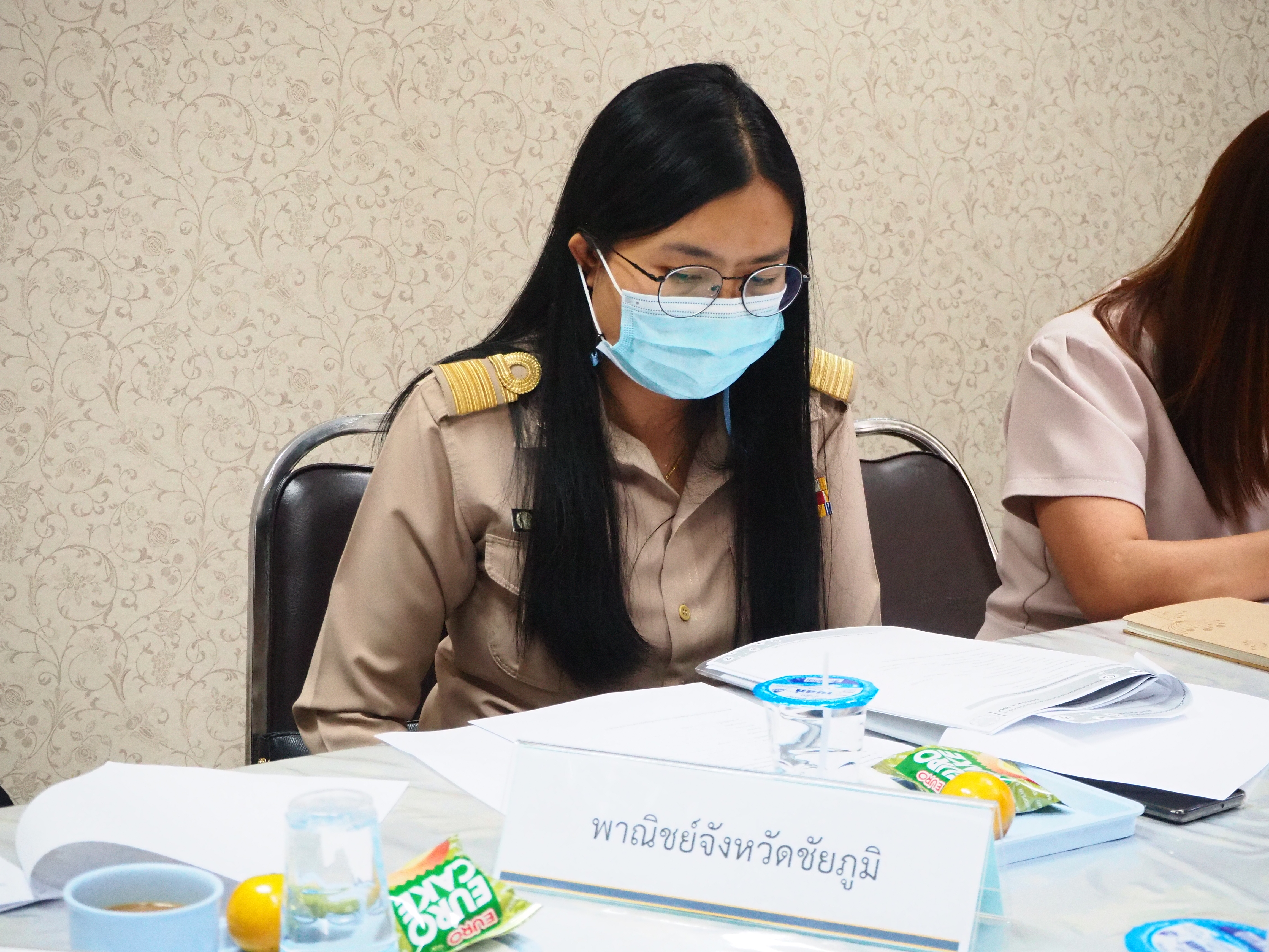 พช_ชัยภูมิ ประชุมรับฟังการนำเสนอข้อมูลเพื่อสมัครขอรับรางวัลเลิศรัฐ ประจำปี พ.ศ. 2564 สาขาการบริหารราชการแบบมีส่วนร่วม