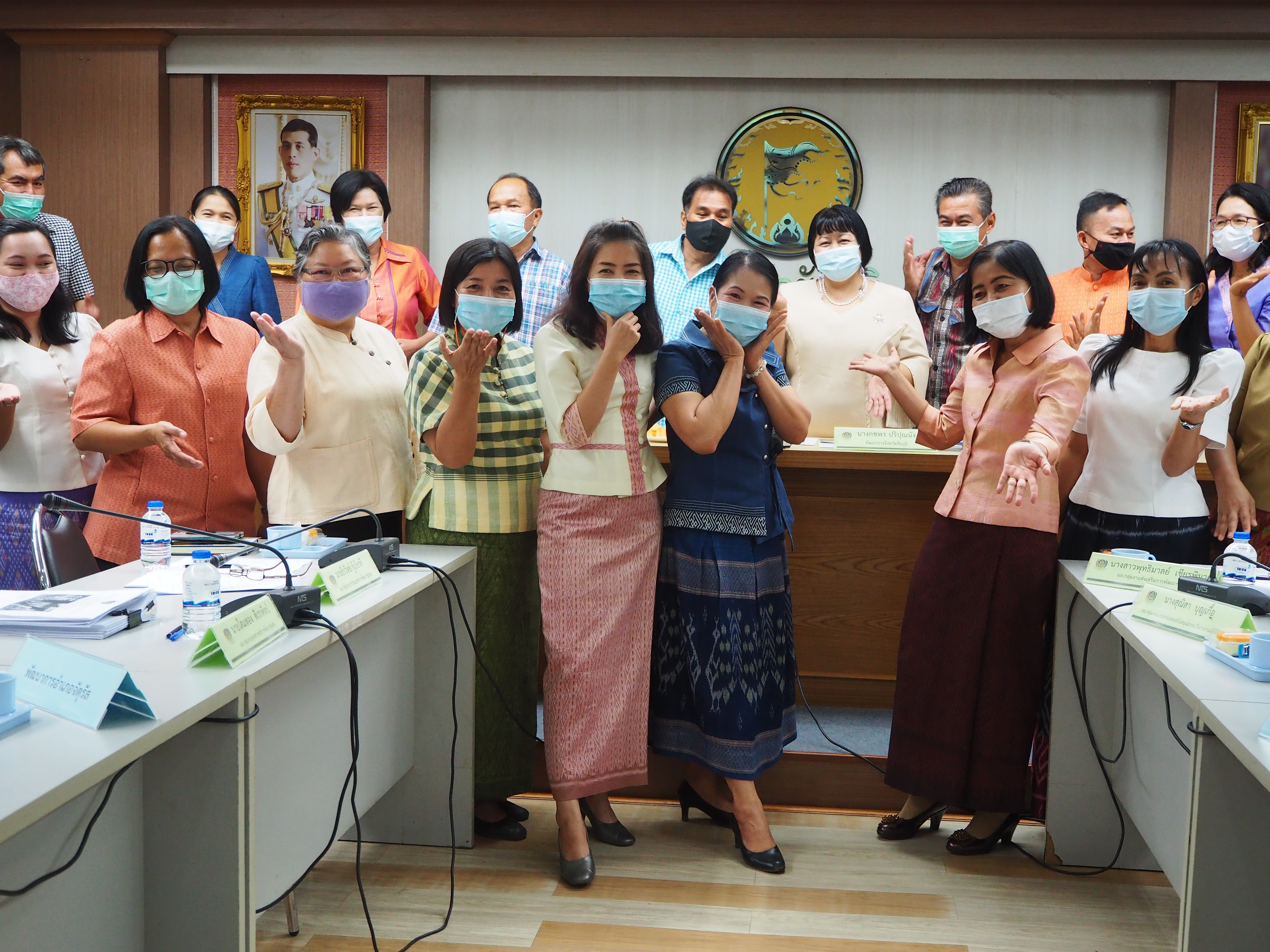 พช.ชย ประชุมพัฒนาการอำเภอและนักวิชาการพัฒนาชุมชนจังหวัดชัยภูมิ ประจำเดือน มีนาคม 2564