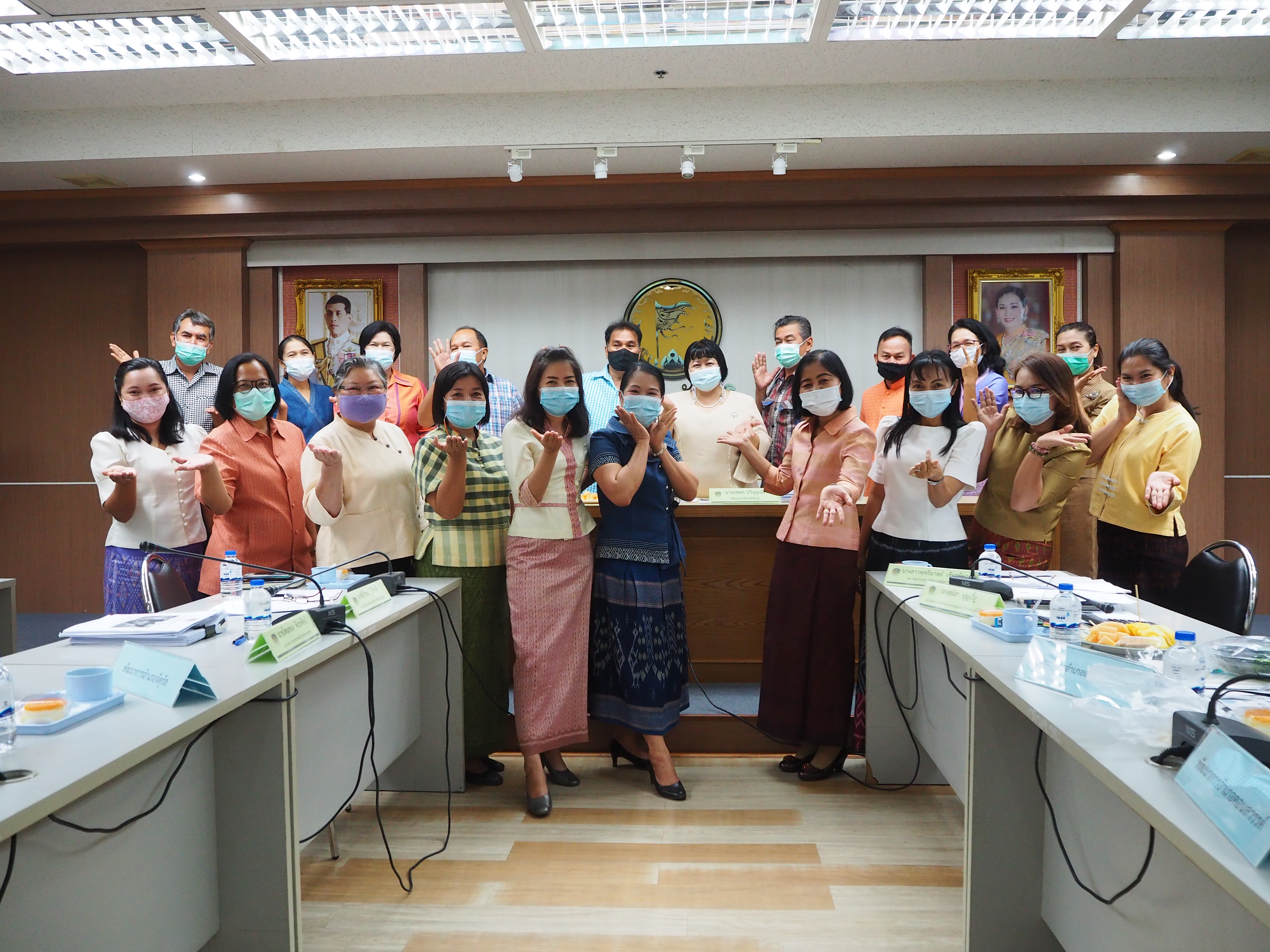 พช.ชย ประชุมพัฒนาการอำเภอและนักวิชาการพัฒนาชุมชนจังหวัดชัยภูมิ ประจำเดือน มีนาคม 2564