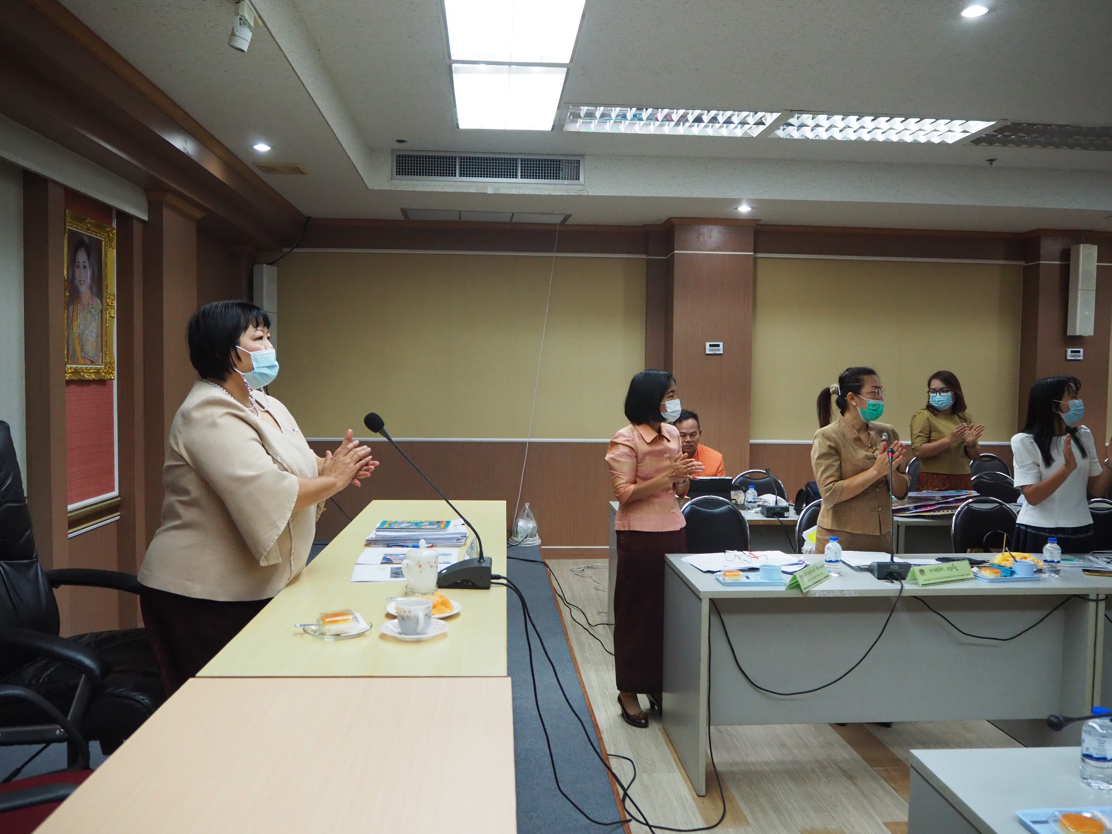 พช.ชย ประชุมพัฒนาการอำเภอและนักวิชาการพัฒนาชุมชนจังหวัดชัยภูมิ ประจำเดือน มีนาคม 2564