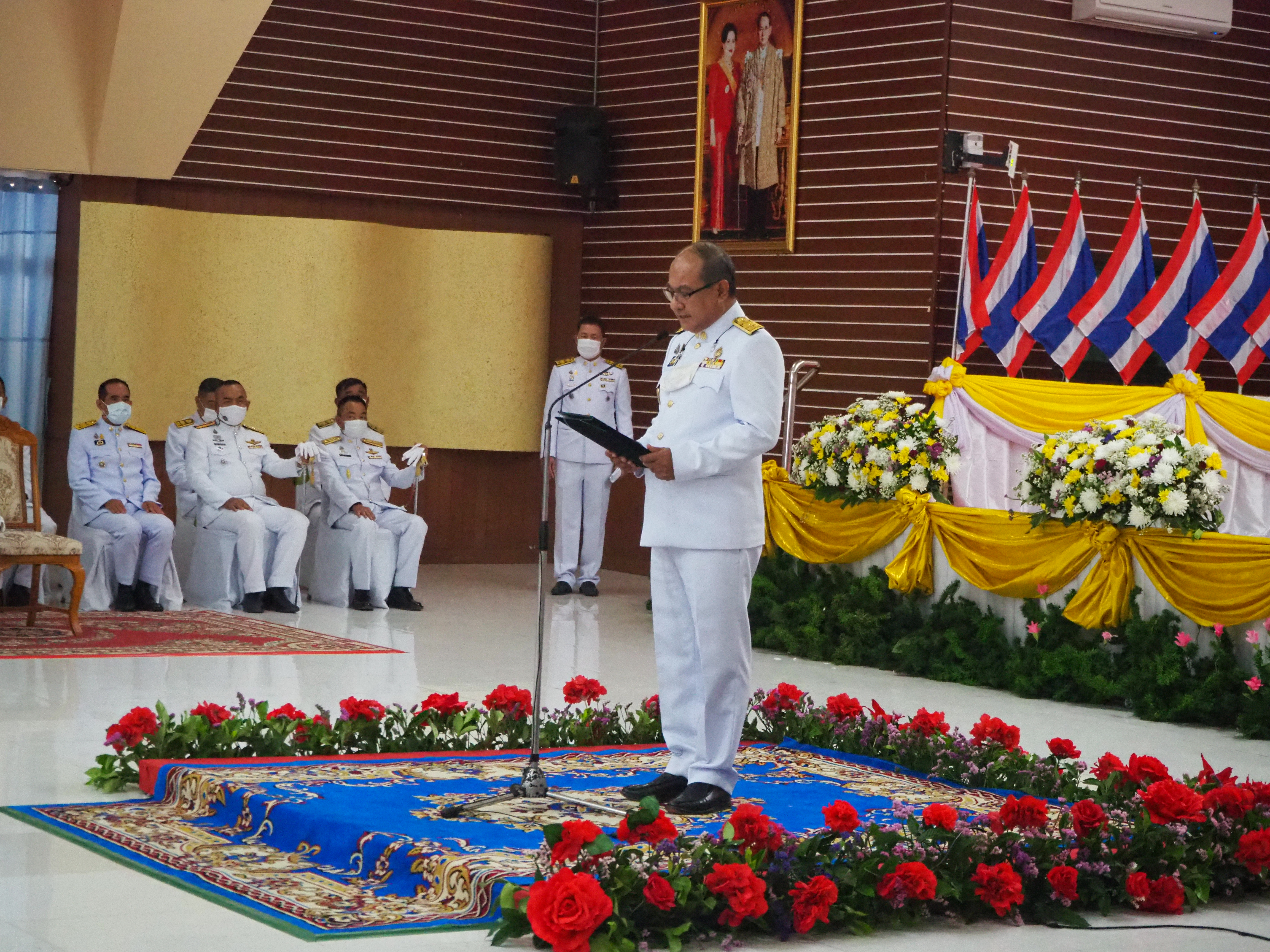 #พช_ชัยภูมิ ร่วมงานรัฐพิธี “วันที่ระลึกพระบาทสมเด็จพระนั่งเกล้าเจ้าอยู่หัว พระมหาเจษฏาราชเจ้า” และงานวันข้าราชการพลเรือน ประจำปี 2564