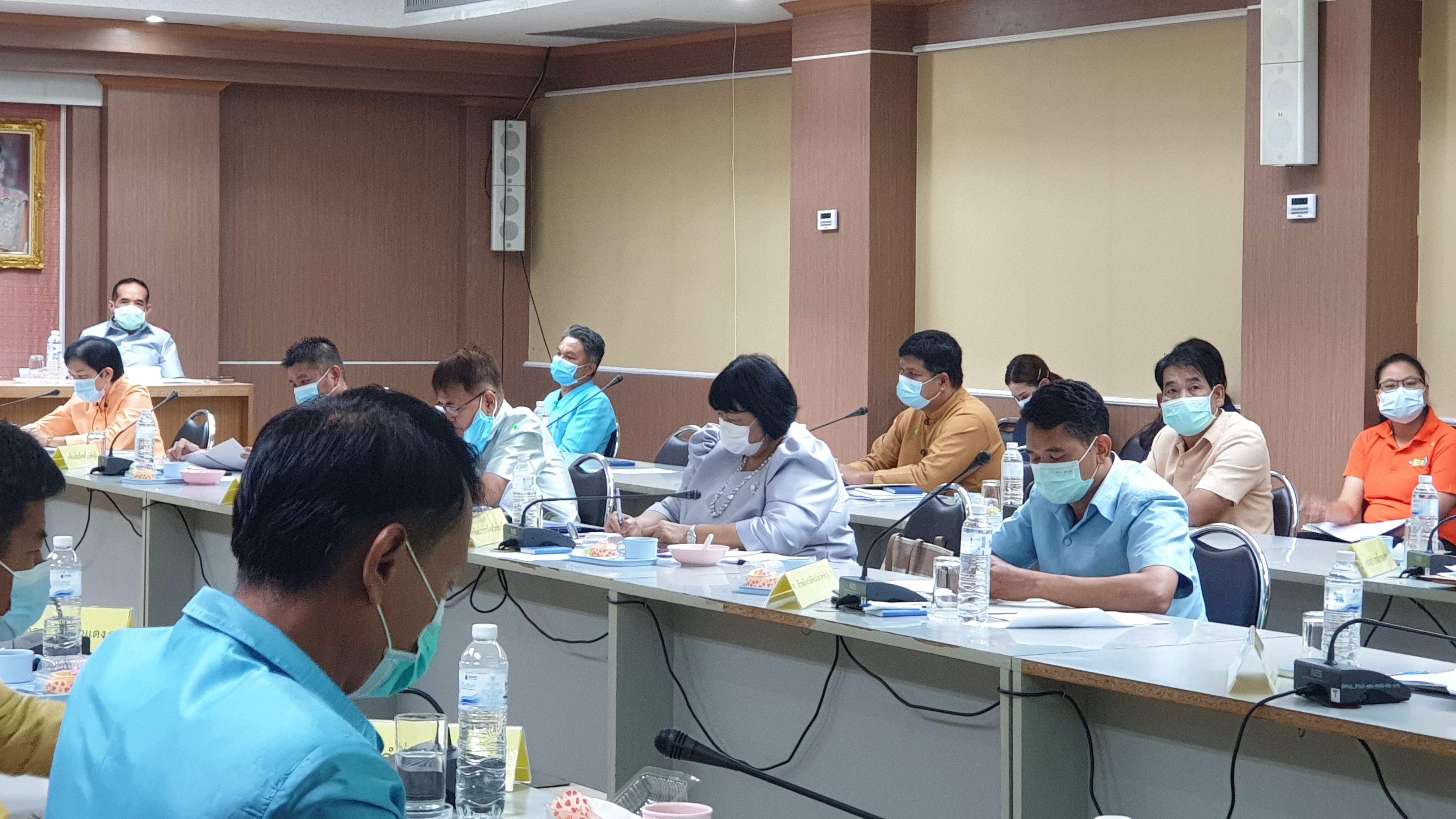 #พช_ชัยภูมิ ร่วมการประชุมหัวหน้าส่วนราชการกระทรวงมหาดไทยและนายอำเภอ ครั้งที่ 4/2564