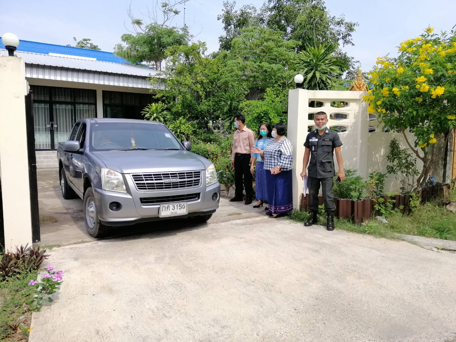 #พช_ชัยภูมิ ส่งมอบรถยนต์ให้โรงเรียนในสังกัดกองบัญชาการตำรวจตระเวณชายแดน จำนวน 4 คัน