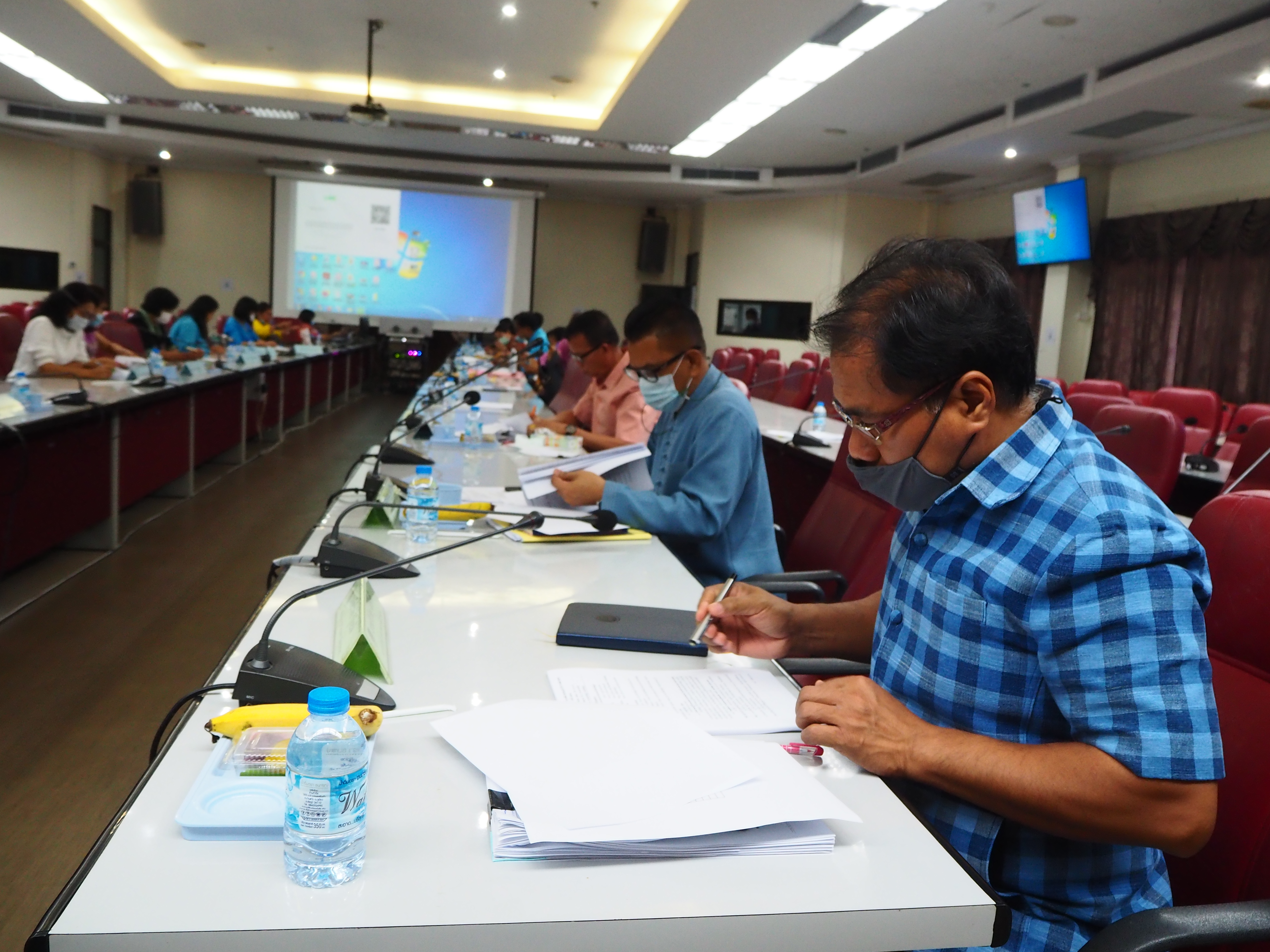 #พช.ชัยภูมิ ประชุมพัฒนาการอำเภอและนักวิชาการพัฒนาชุมชนจังหวัดชัยภูมิ ประจำเดือน เมษายน 2564
