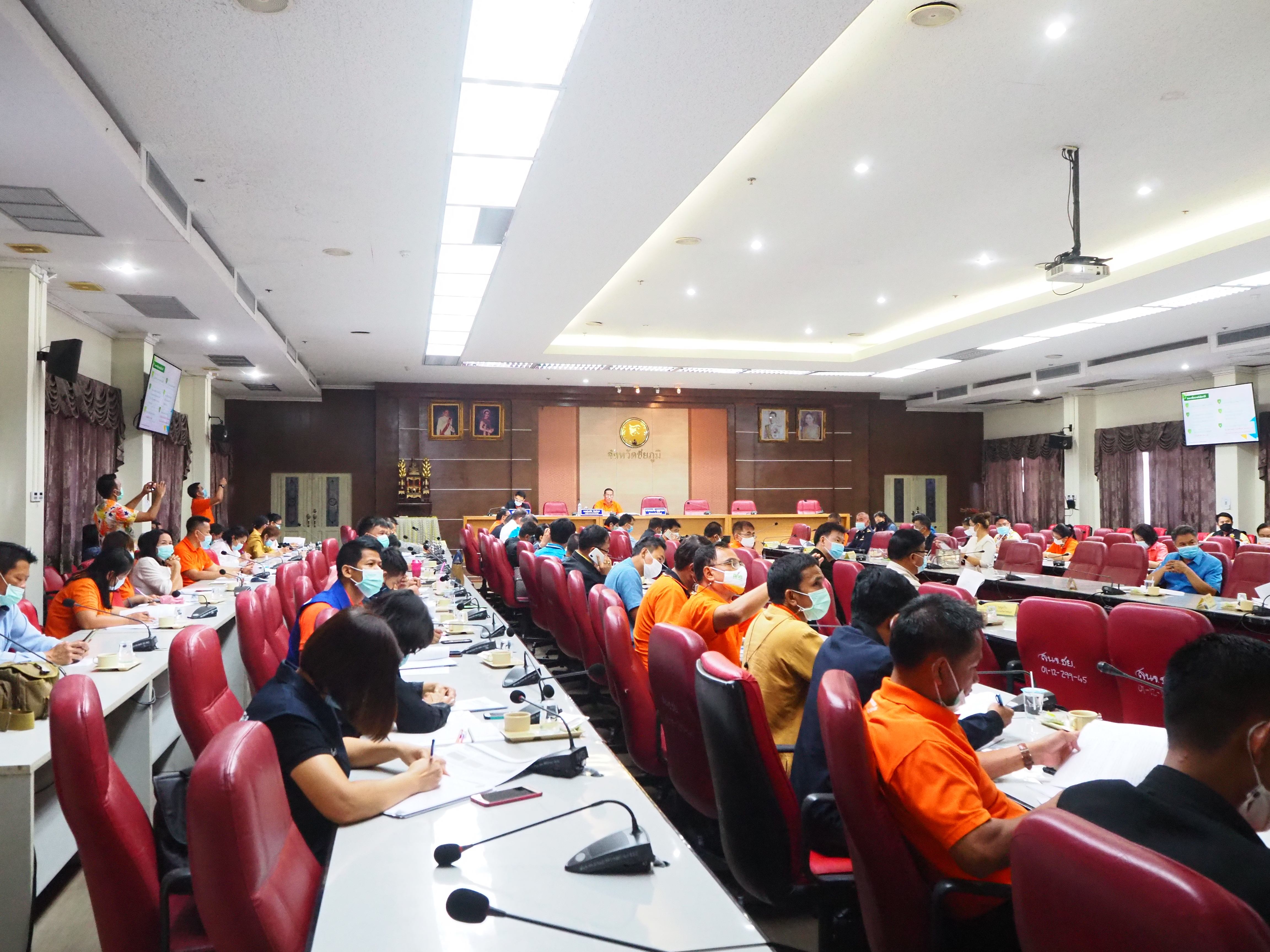 #พช_ชัยภูมิ ร่วมการประชุมคณะกรรมการขับเคลื่อนไทยไปด้วยกัน จังหวัดชัยภูมิ ครั้งที่ 2/2564