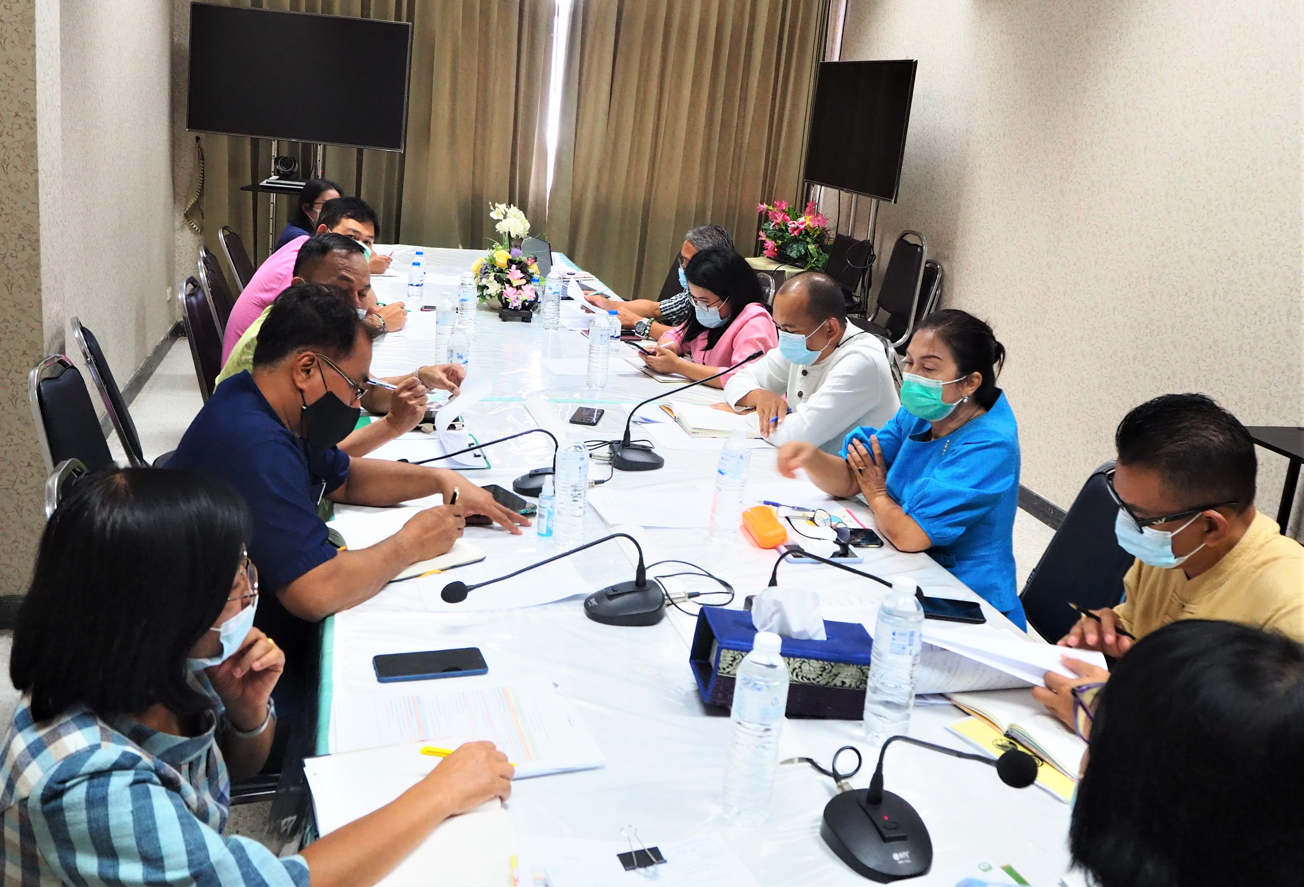 #ประชุมเตรียมความพร้อมการขับเคลื่อนงานพัฒนาชุมชน_จังหวัดชัยภูมิ ประจำเดือน เมษายน 2564