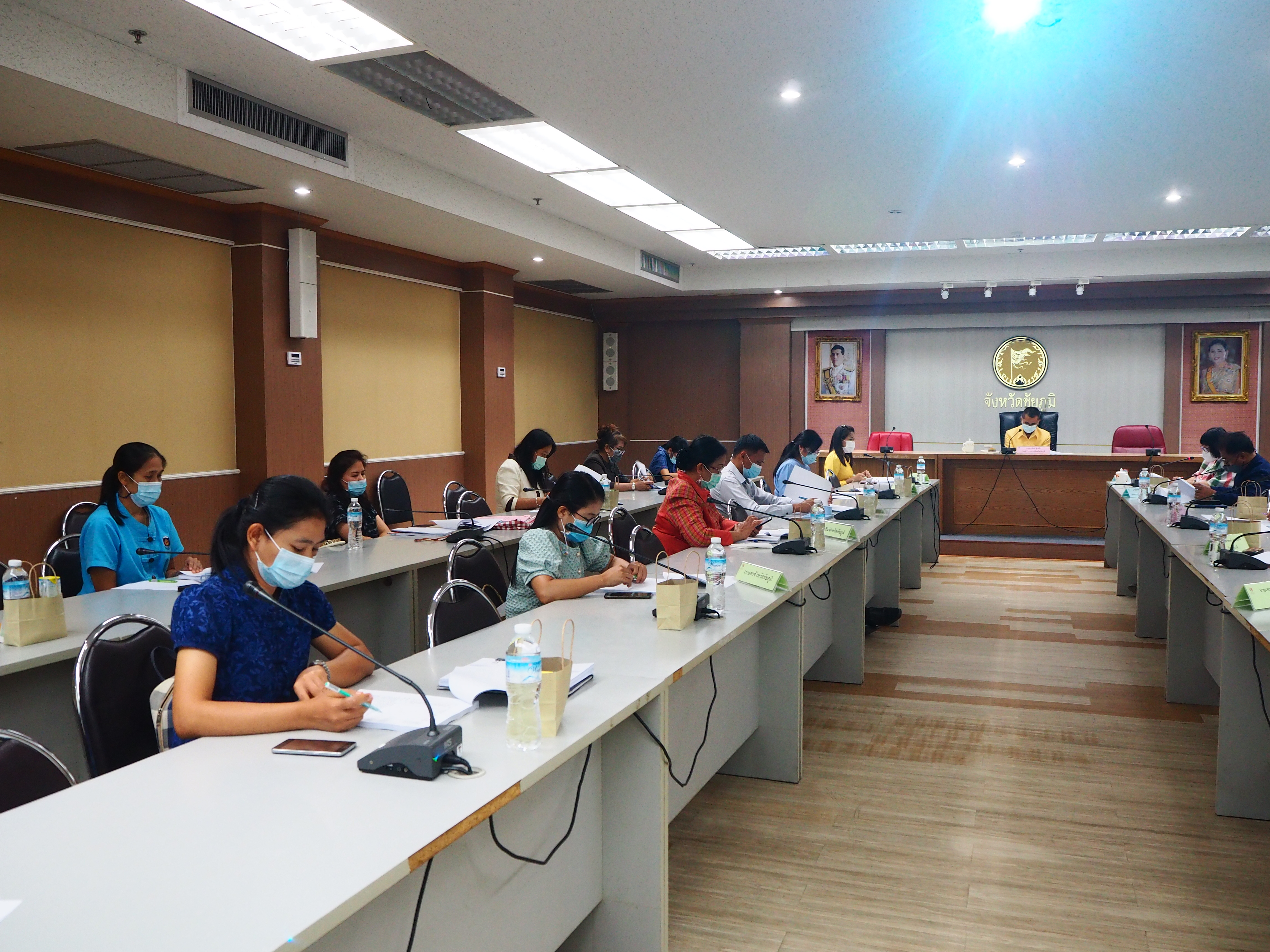 การประชุมคณะอนุกรรมการบริหารกองทุนพัฒนาบทบาทสตรีจังหวัดชัยภูมิ ครั้งที่ 4/2564