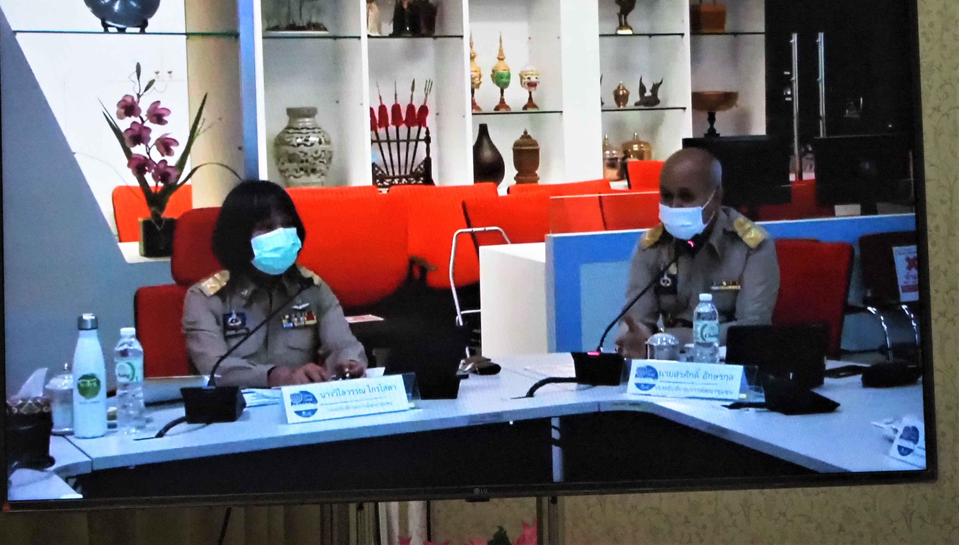 #พช_ชัยภูมิ ร่วมประชุมกรมการพัฒนาชุมชน ครั้งที่ 4/2564 ผ่านระบบการประชุมทางไกล Video Conference