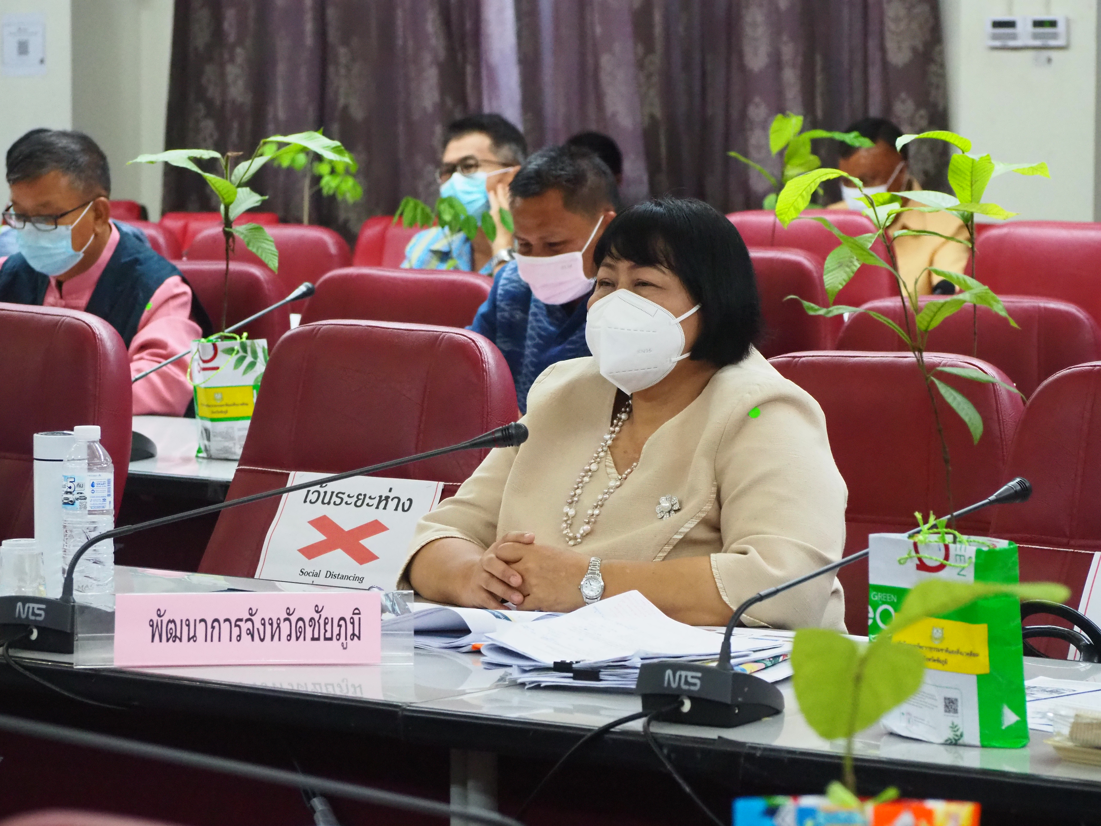 #พช_ชัยภูมิ ร่วมการประชุมกรมการจังหวัด หัวหน้าส่วนราชการ หน่วยงานรัฐวิสาหกิจ หน่วยงานเอกชน จังหวัดชัยภูมิ ครั้งที่ 5/2564