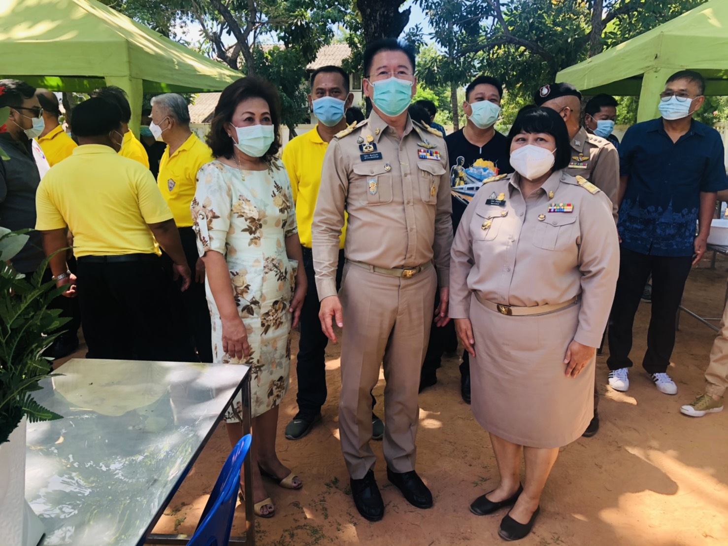 พช_ชัยภูมิ ร่วมต้อนรับผู้ว่าราชการจังหวัดชัยภูมิและคณะฯ
