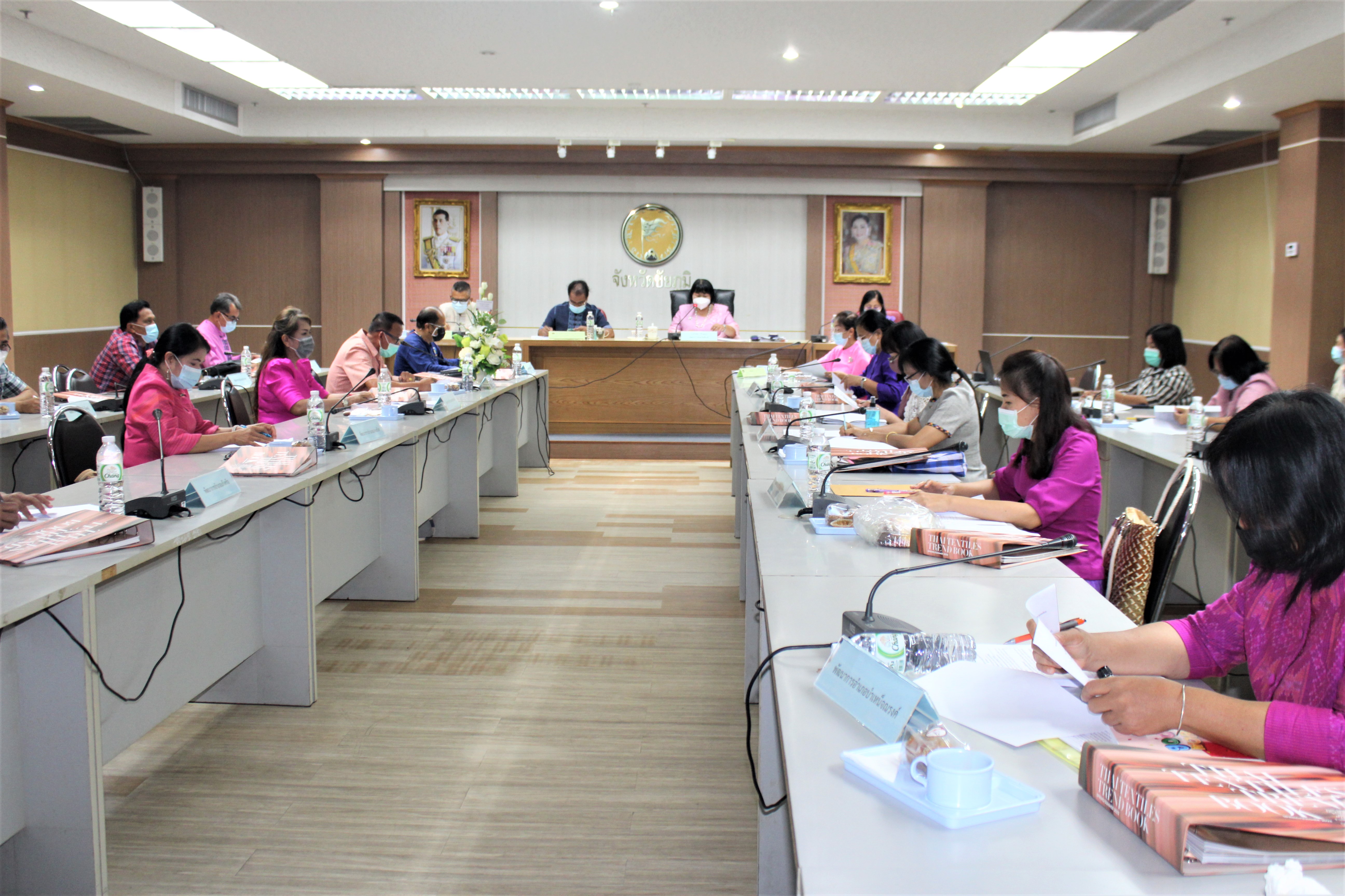 #พช_ชย ประชุมเจ้าหน้าที่บริหารงานพัฒนาชุมชนและนักวิชาการพัฒนาชุมชน ประจำเดือน มิถุนายน 2564