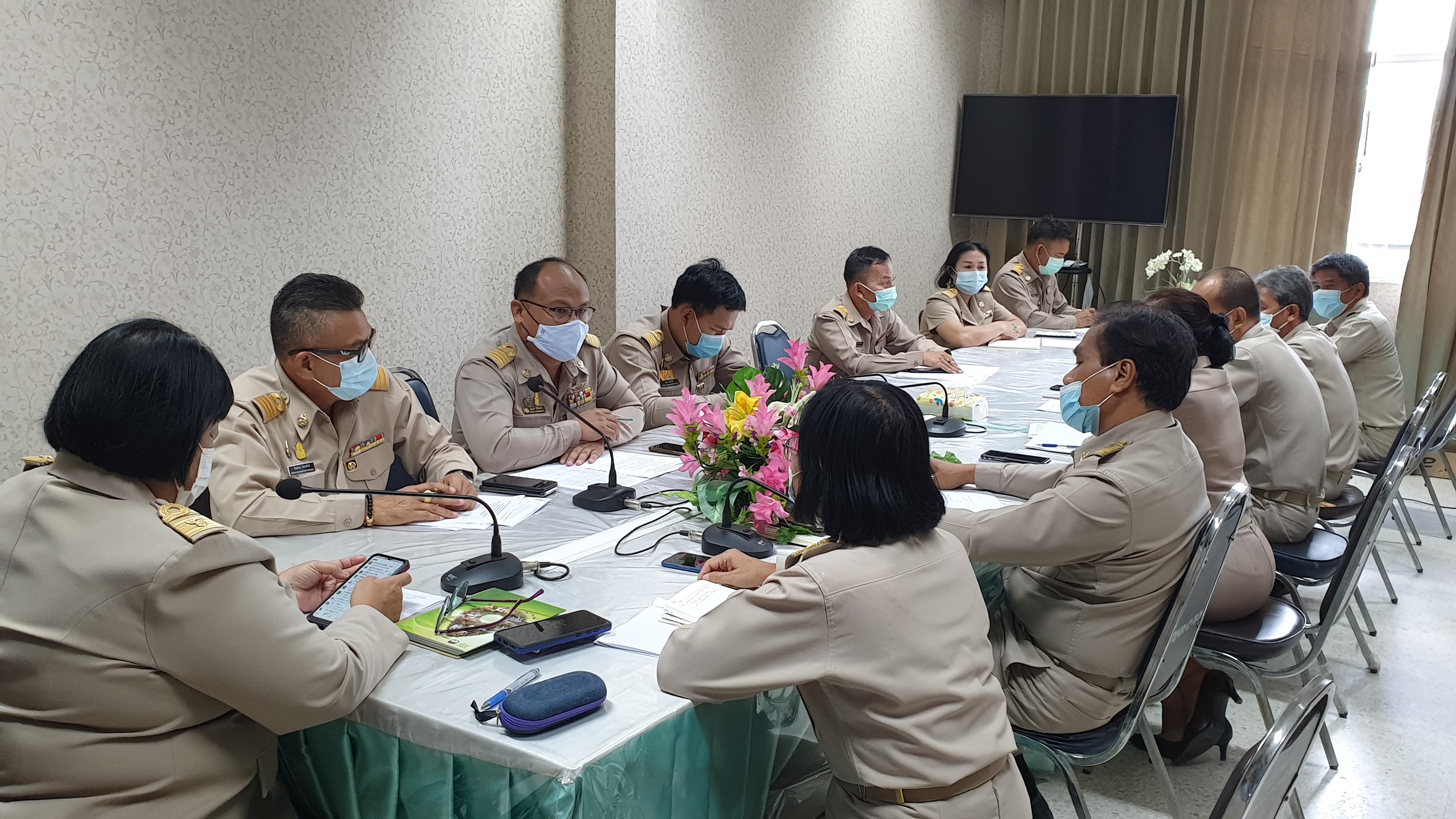 #พช_ชัยภูมิ ประชุมเตรียมความพร้อมการขับเคลื่อนงานพัฒนาชุมชน_จังหวัดชัยภูมิ ประจำเดือน มิถุนายน 2564
