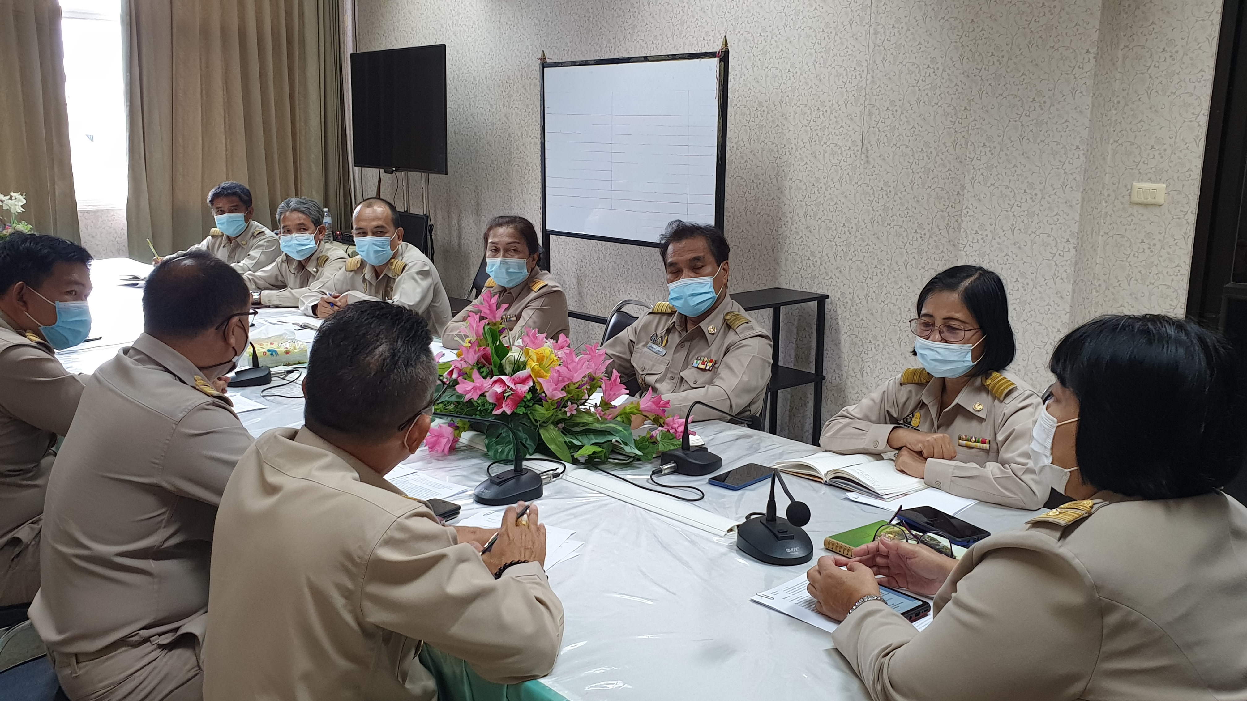 #พช_ชัยภูมิ ประชุมเตรียมความพร้อมการขับเคลื่อนงานพัฒนาชุมชน_จังหวัดชัยภูมิ ประจำเดือน มิถุนายน 2564