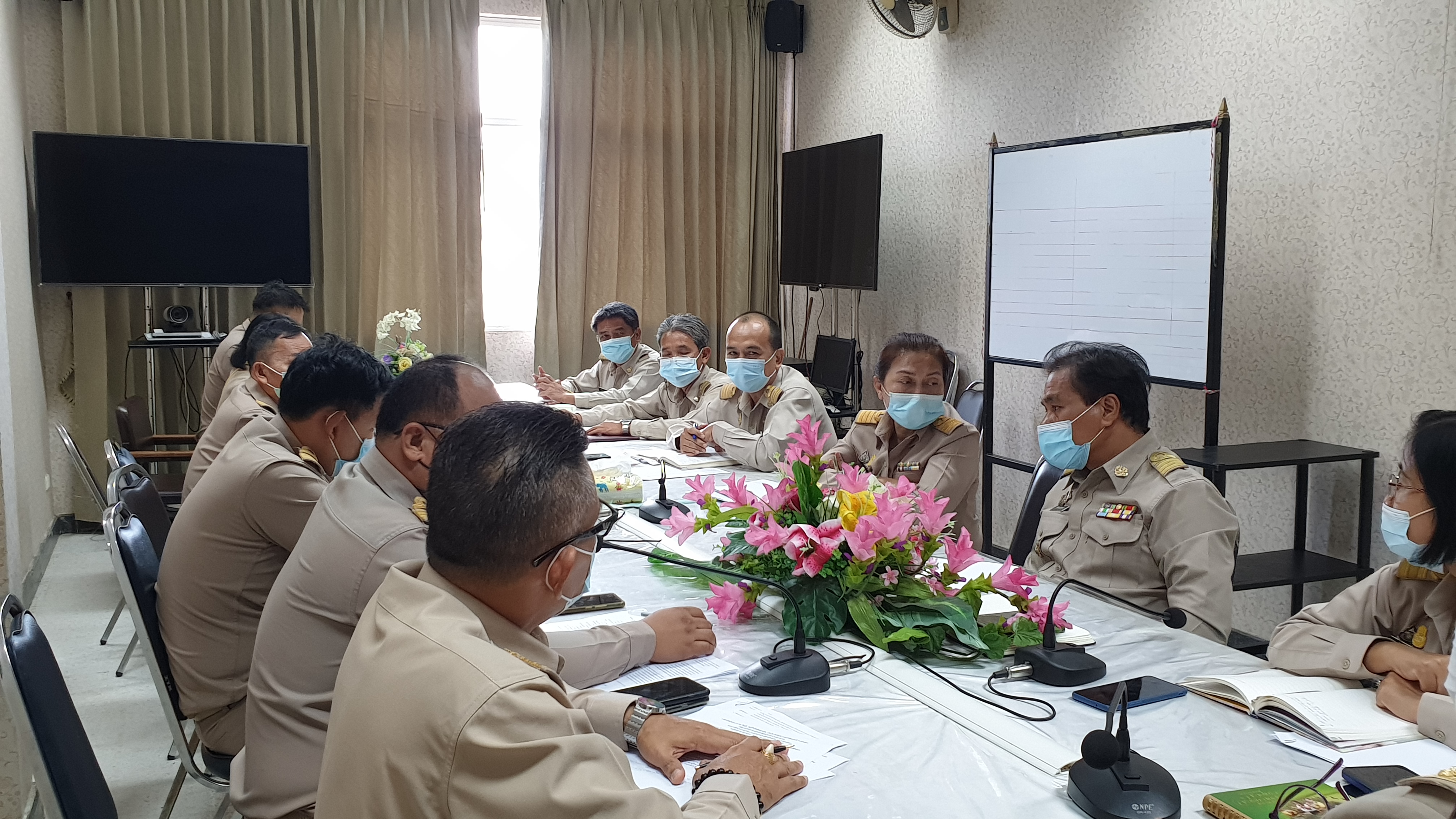 #พช_ชัยภูมิ ประชุมเตรียมความพร้อมการขับเคลื่อนงานพัฒนาชุมชน_จังหวัดชัยภูมิ ประจำเดือน มิถุนายน 2564