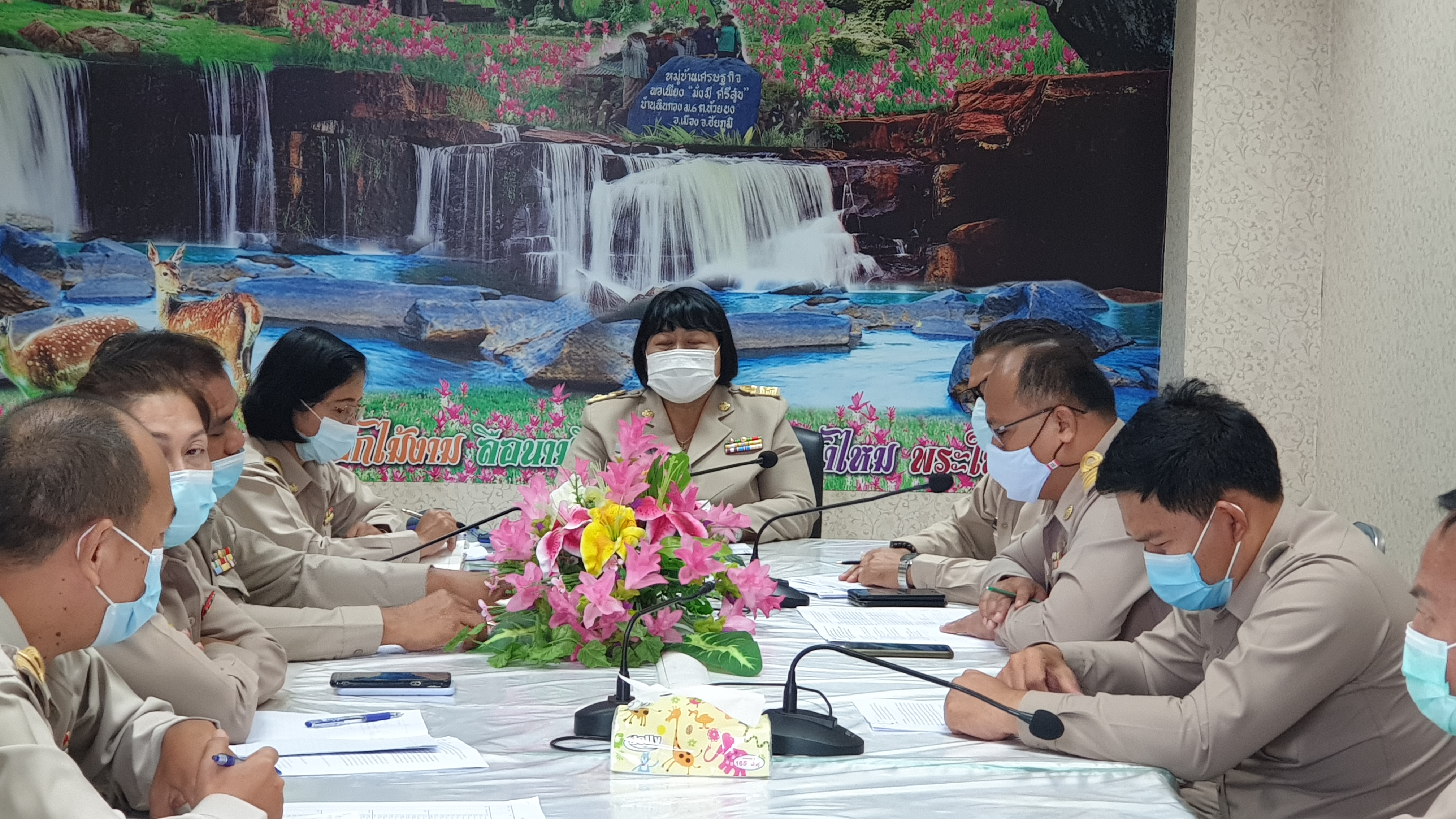 #พช_ชัยภูมิ ประชุมเตรียมความพร้อมการขับเคลื่อนงานพัฒนาชุมชน_จังหวัดชัยภูมิ ประจำเดือน มิถุนายน 2564