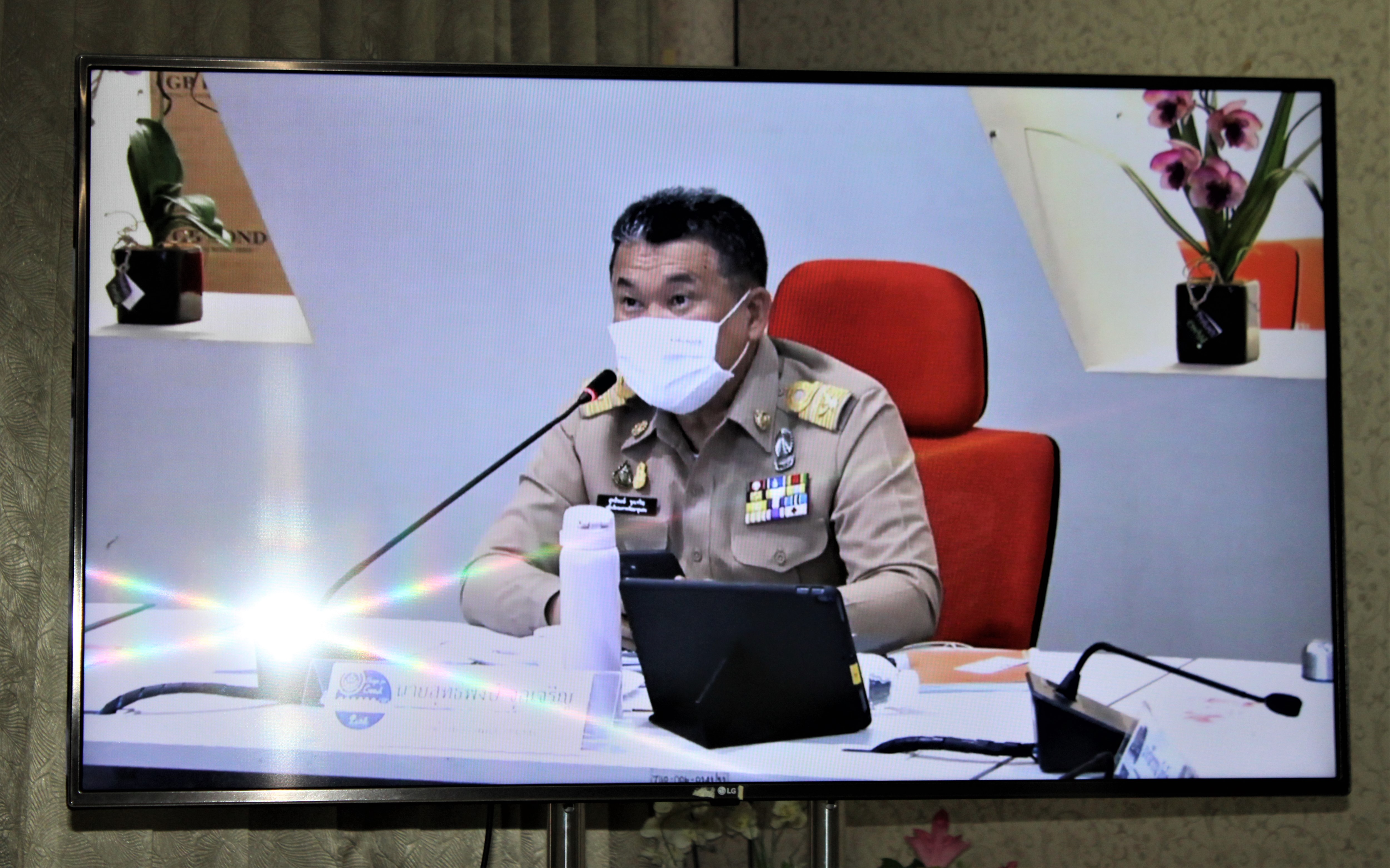 #พช_ชัยภูมิ ร่วมการประชุมกรมการพัฒนาชุมชน ครั้งที่ 6/2564 ผ่านระบบการประชุมทางไกล Video Conference