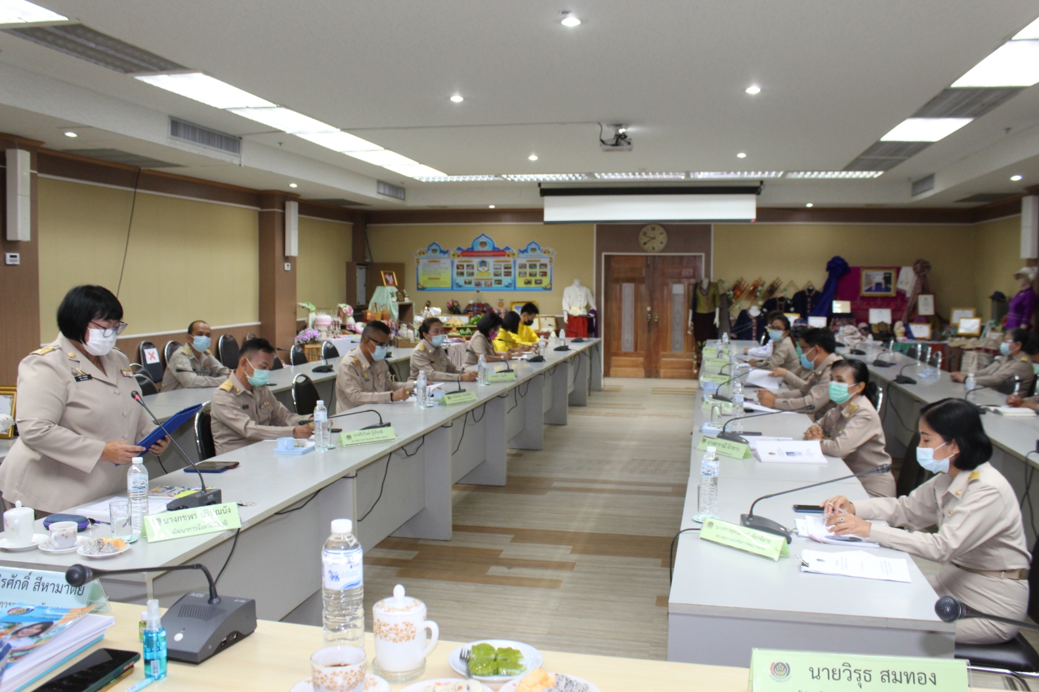 #ผู้ตรวจราชการกรมการพัฒนาชุมชน ลงพื้นที่จังหวัดชัยภูมิ ประเมินคัดเลือกข้าราชการและลูกจ้างประจำดีเด่น กรมการพัฒนาชุมชน ประจำปี 2564