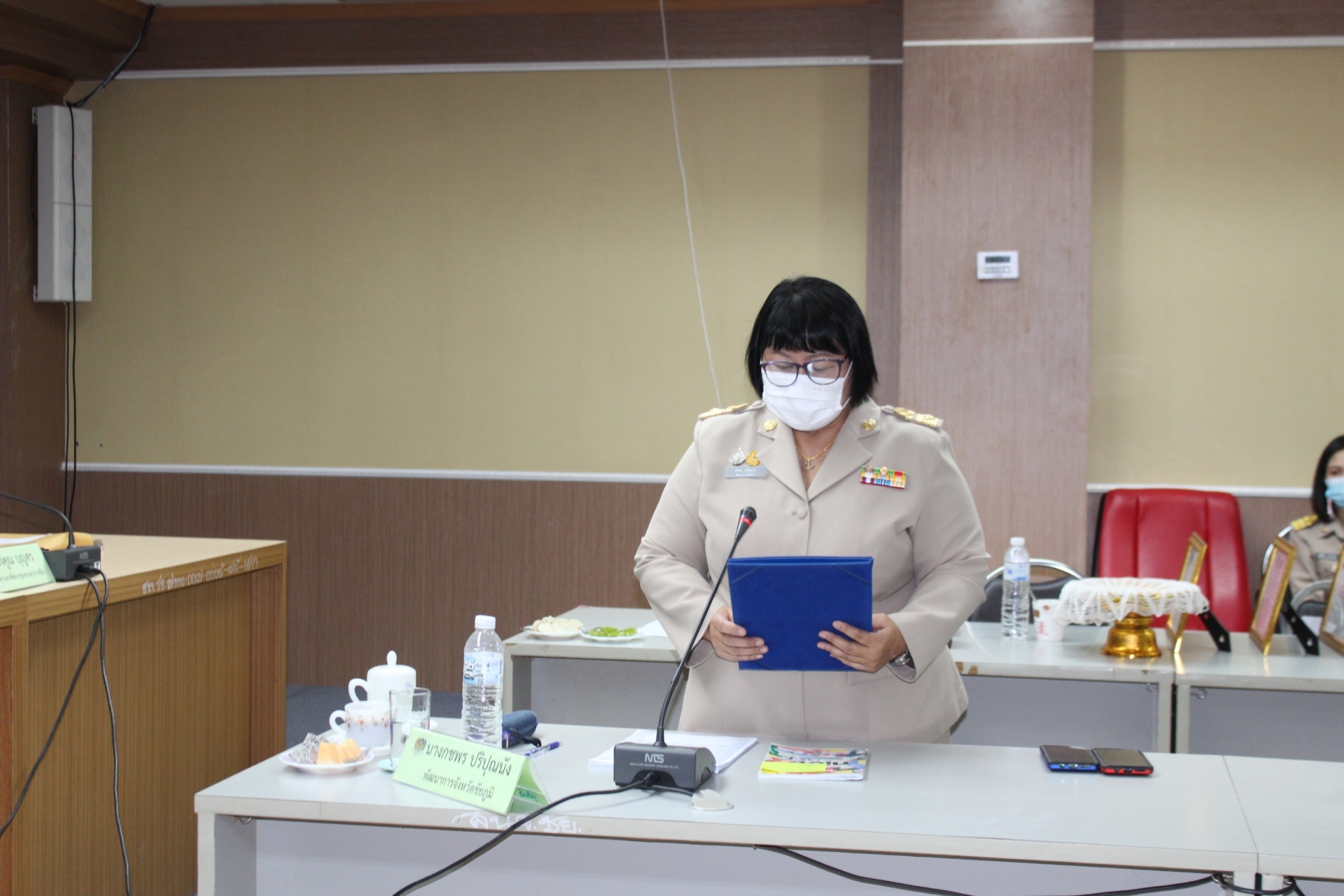#ผู้ตรวจราชการกรมการพัฒนาชุมชน ลงพื้นที่จังหวัดชัยภูมิ ประเมินคัดเลือกข้าราชการและลูกจ้างประจำดีเด่น กรมการพัฒนาชุมชน ประจำปี 2564