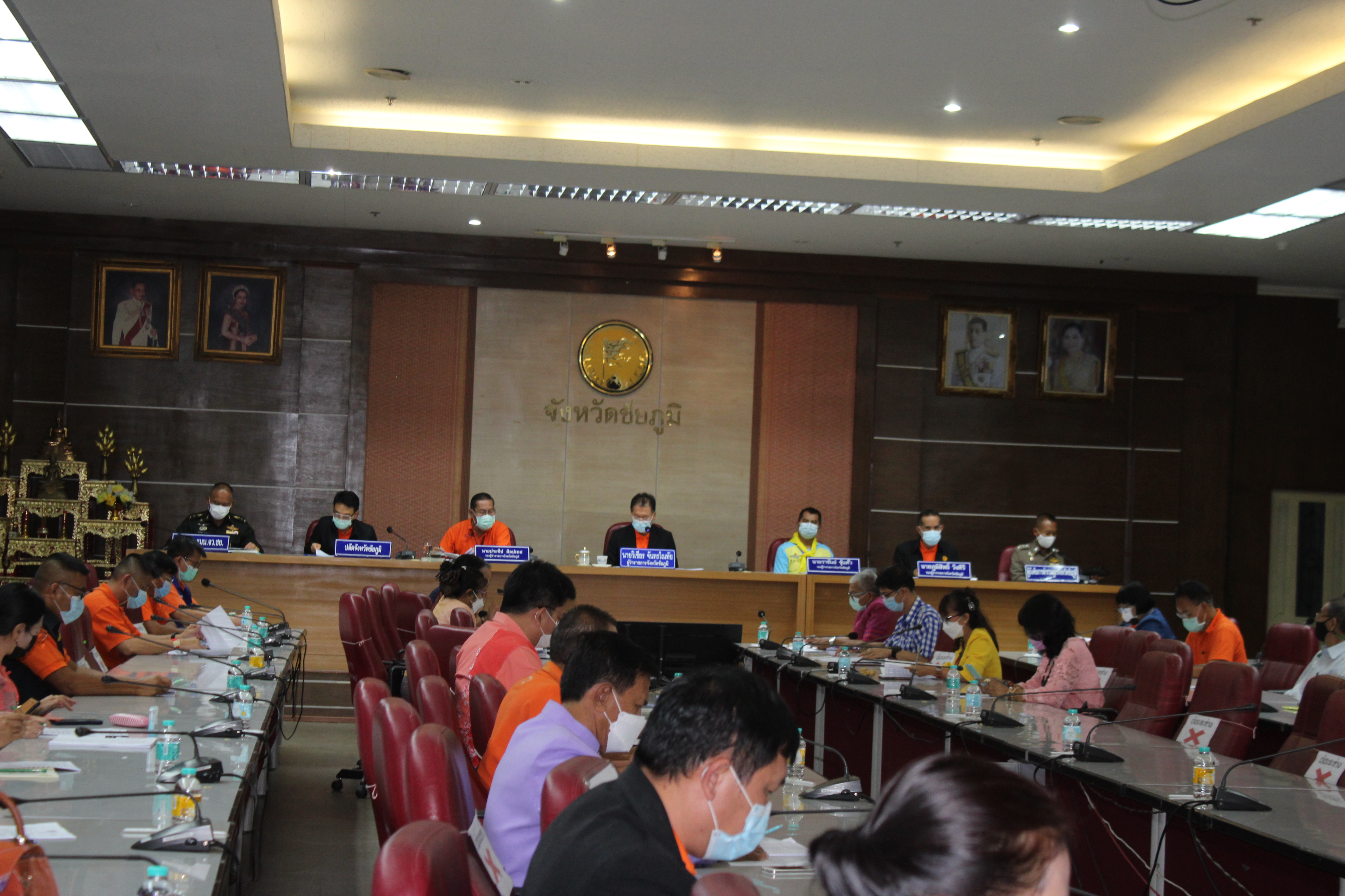 #พช_ชัยภูมิ ร่วมการประชุมคณะกรรมการดำเนินการก่อสร้างศาลเจ้าพ่อพญาแล