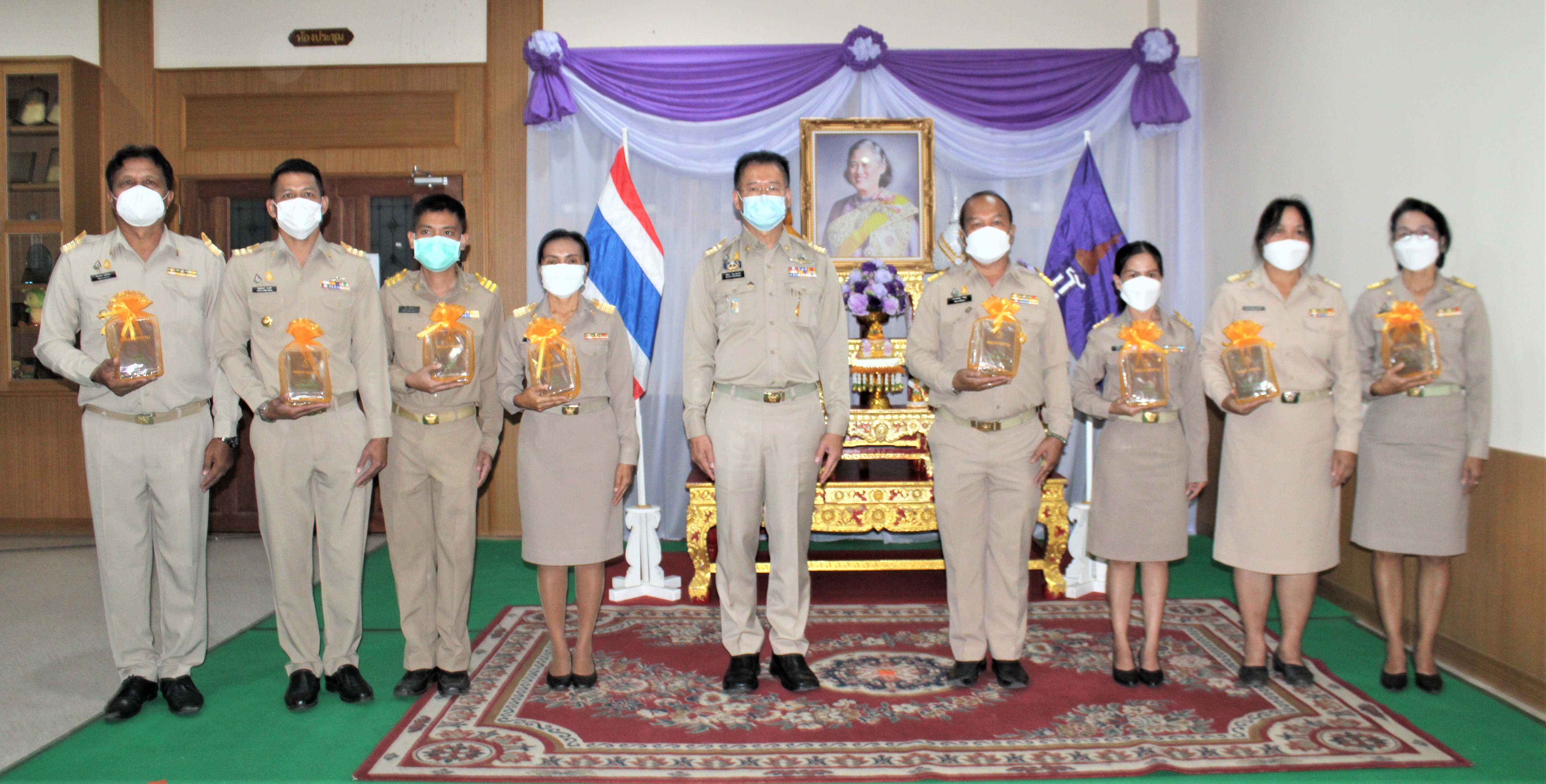 #พช_ชัยภูมิ รับมอบเมล็ดพันธุ์พระราชทาน สมเด็จพระกนิษฐาธิราชเจ้า กรมสมเด็จพระเทพรัตนราชสุดาฯ สยามบรมราชกุมารี