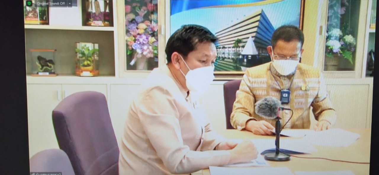 #พช_ชัยภูมิ ร่วมประชุมคณะกรรมการอำนวยการสอบในการประเมินบุคคล ผลงาน และความเหมาะสมกับตำแหน่ง (สัมภาษณ์) ในการคัดเลือกบุคคลเข้ารับการประเมินผลงานเพื่อเลื่อนขึ้นแต่งตั้งให้ดำรงตำแหน่งประเภทวิชาการ ระดับชำนาญการพิเศษ ตำแหน่ง ผอ.กลุ่มงานประสานและสนับสนุนการบริหารงานพัฒนาชุมชน กรมการพัฒนาชุมชน ประจำปีงบประมาณ พ.ศ. 2564