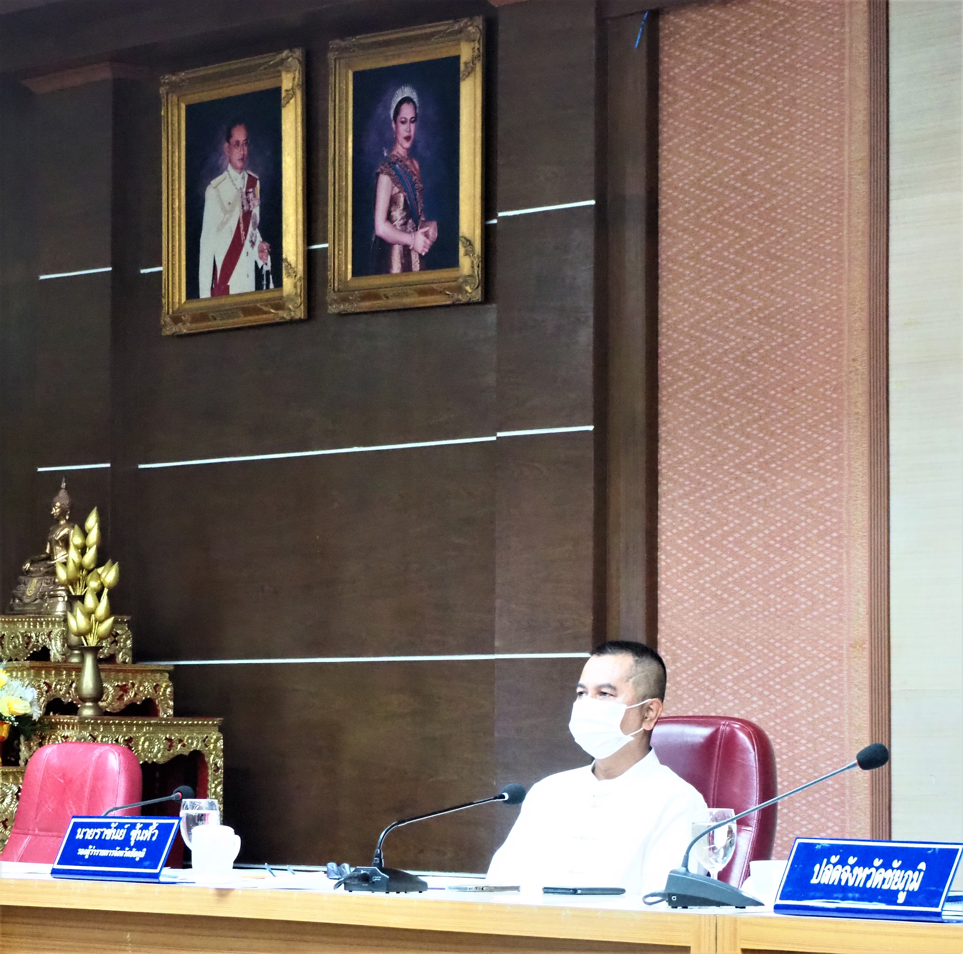 #พช_ชัยภูมิ ร่วมการประชุมเพื่อรับนโยบายและชี้แจงข้อราชการสำคัญ ผ่านระบบการวีดิทัศน์ทางไกล (VCS)