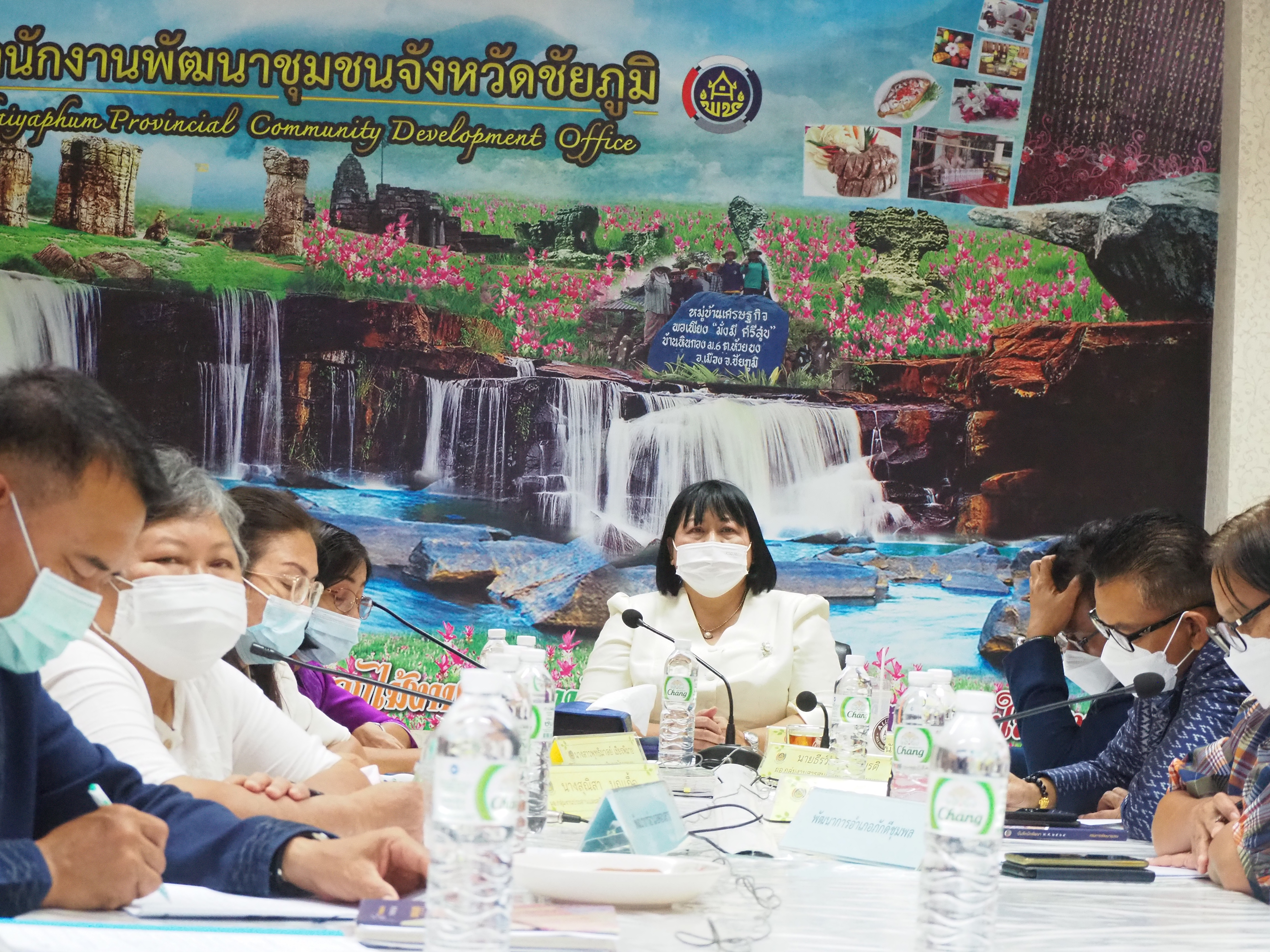 #พช_จังหวัดชัยภูมิ ร่วมการประชุมกรมการพัฒนาชุมชน ครั้งที่ 10/2564 ผ่านระบบวีดิทัศน์ทางไกล (Video Conference) ณ ห้องประชุมสำนักงานพัฒนาชุมชนจังหวัดชัยภูมิ