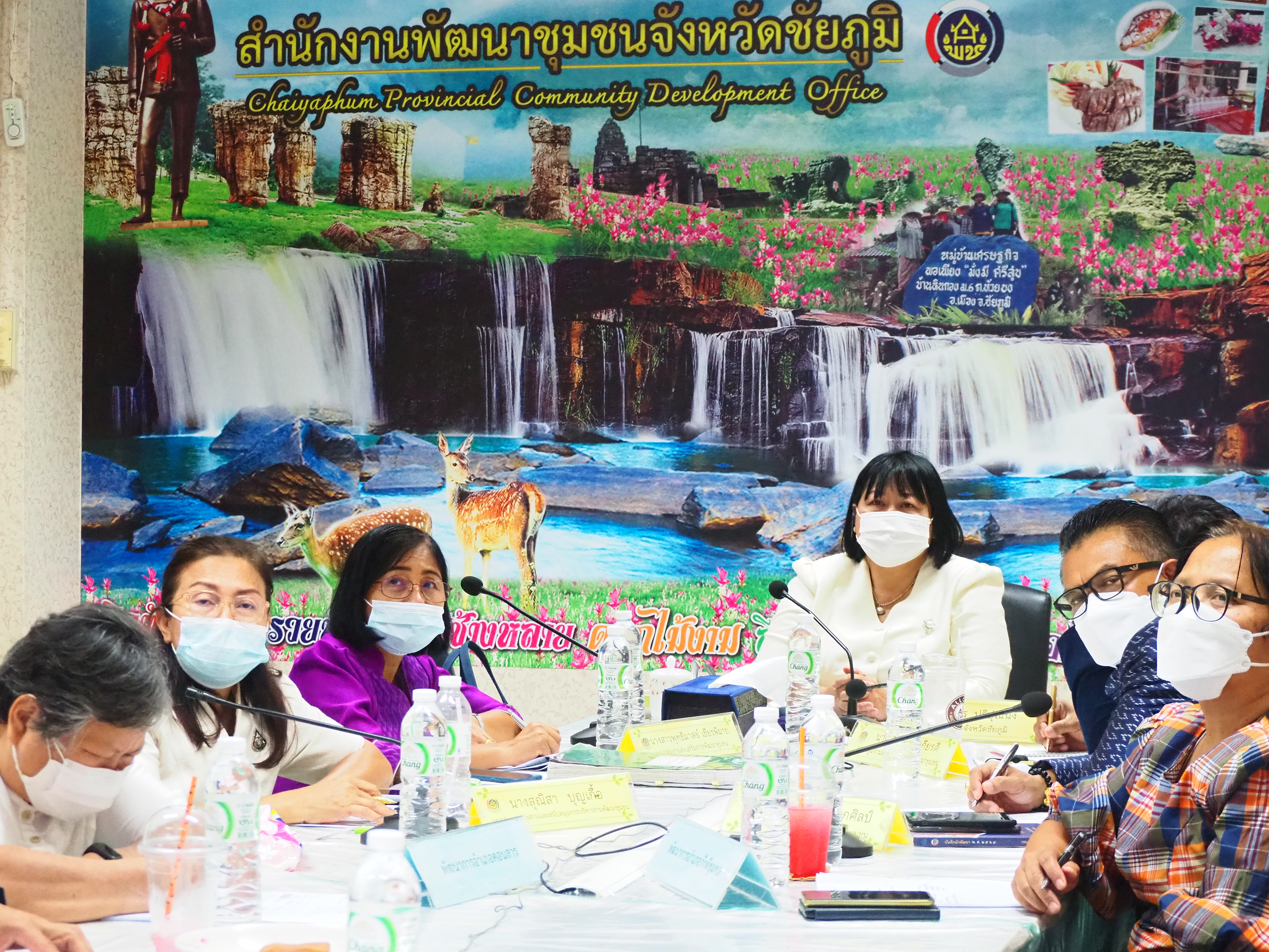 #พช_จังหวัดชัยภูมิ ร่วมการประชุมกรมการพัฒนาชุมชน ครั้งที่ 10/2564 ผ่านระบบวีดิทัศน์ทางไกล (Video Conference) ณ ห้องประชุมสำนักงานพัฒนาชุมชนจังหวัดชัยภูมิ