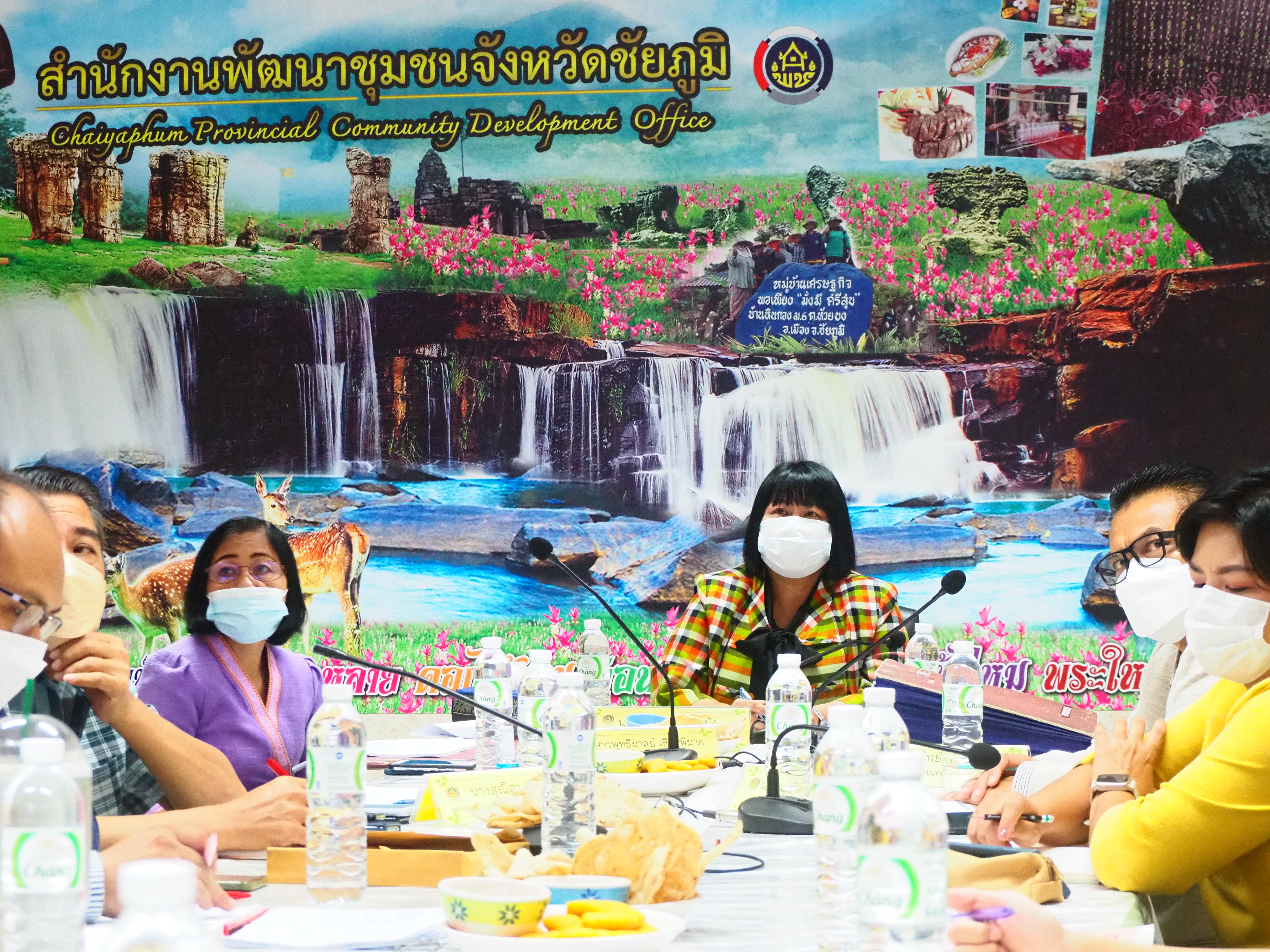 #พช_ชัยภูมิ ร่วมประชุมมอบนโยบายและแนวทางการดำเนินงานพัฒนาชุมชน ประจำปีงบประมาณ พ.ศ. 2565