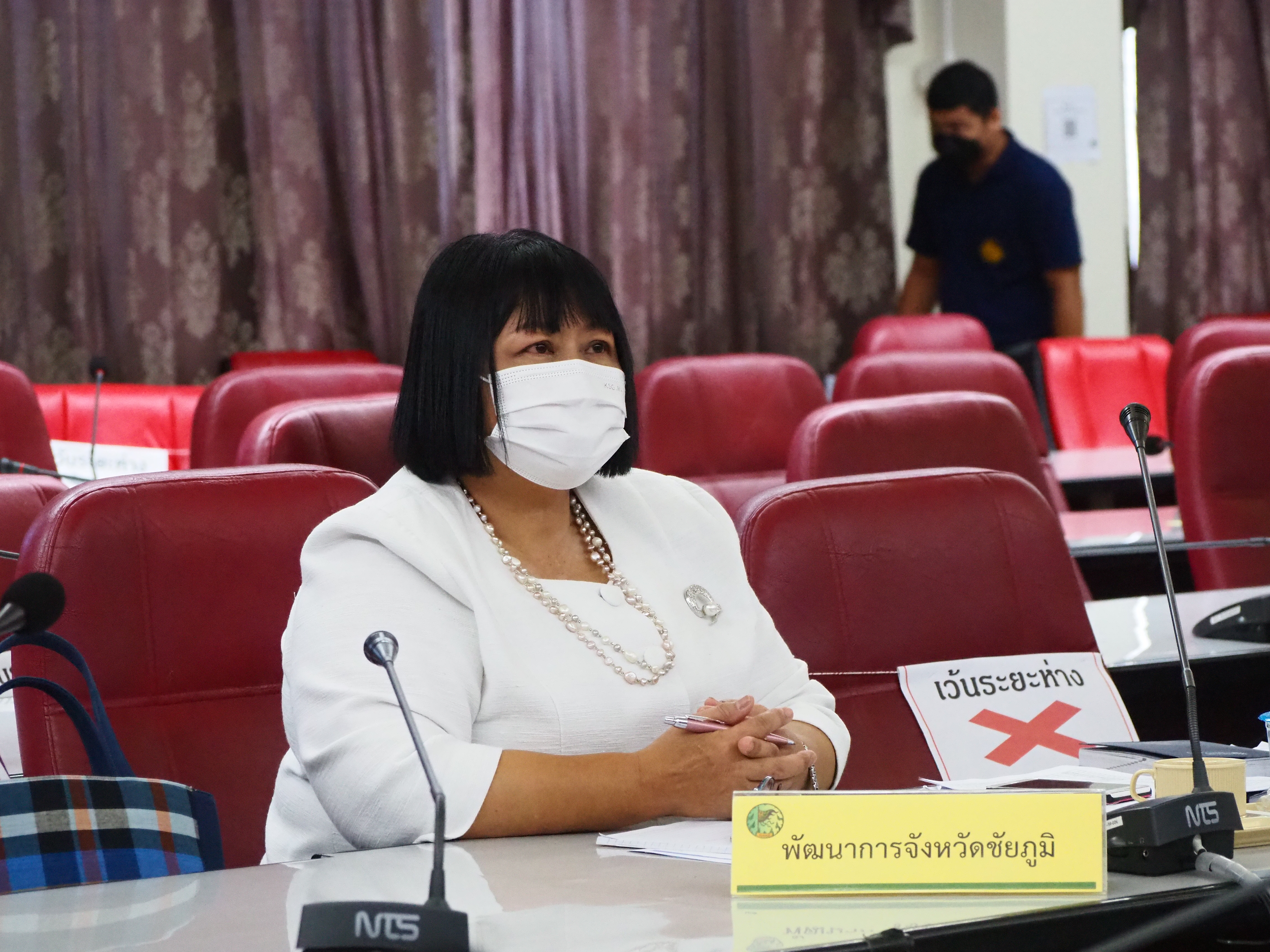 #พช_ชัยภูมิ ร่วมการประชุมเพื่อรับนโยบายและชี้แจงข้อราชการสำคัญ ผ่านระบบการวีดิทัศน์ทางไกล (VCS)