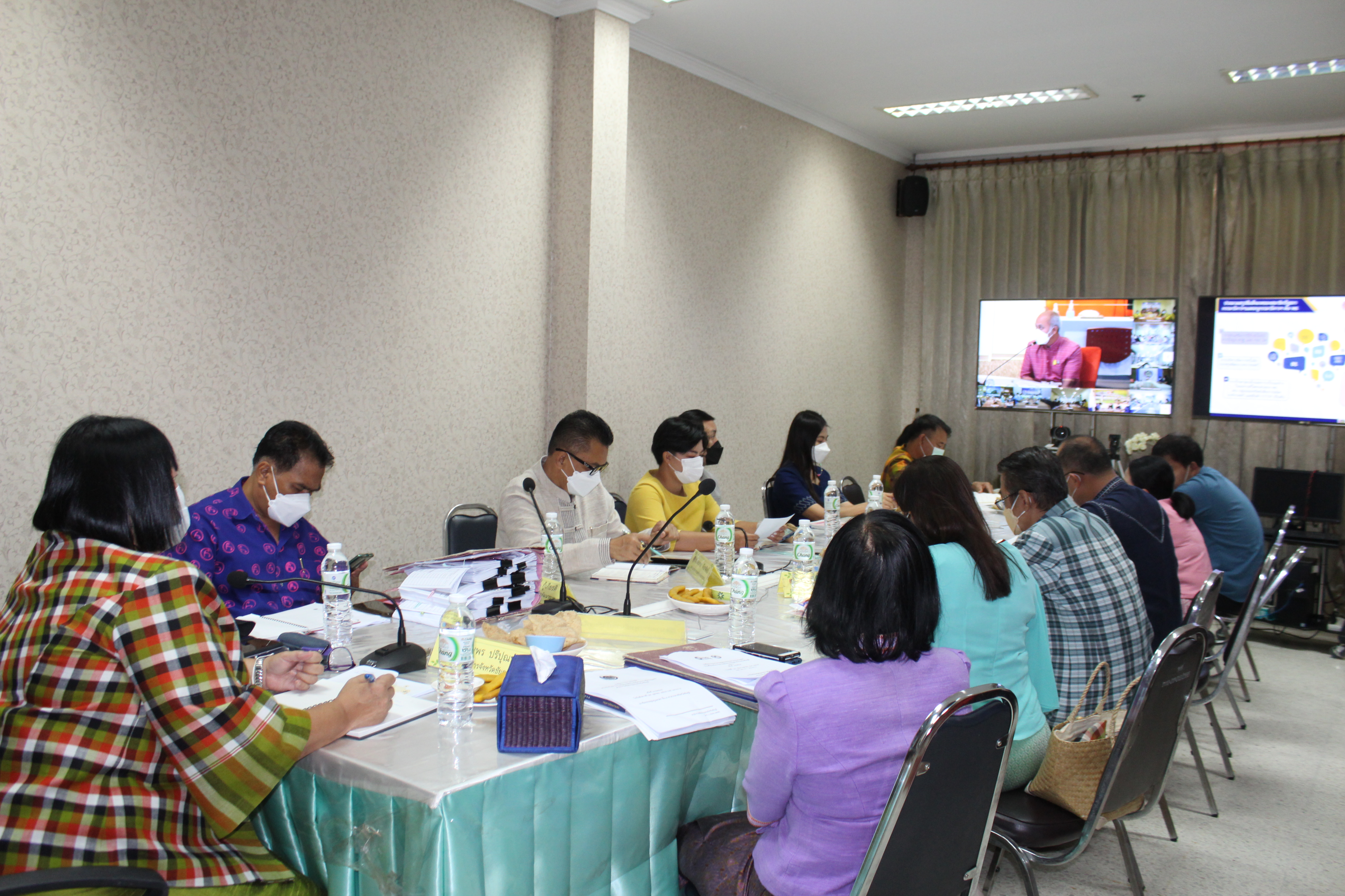 #พช_ชัยภูมิ ร่วมประชุมมอบนโยบายและแนวทางการดำเนินงานพัฒนาชุมชน ประจำปีงบประมาณ พ.ศ. 2565