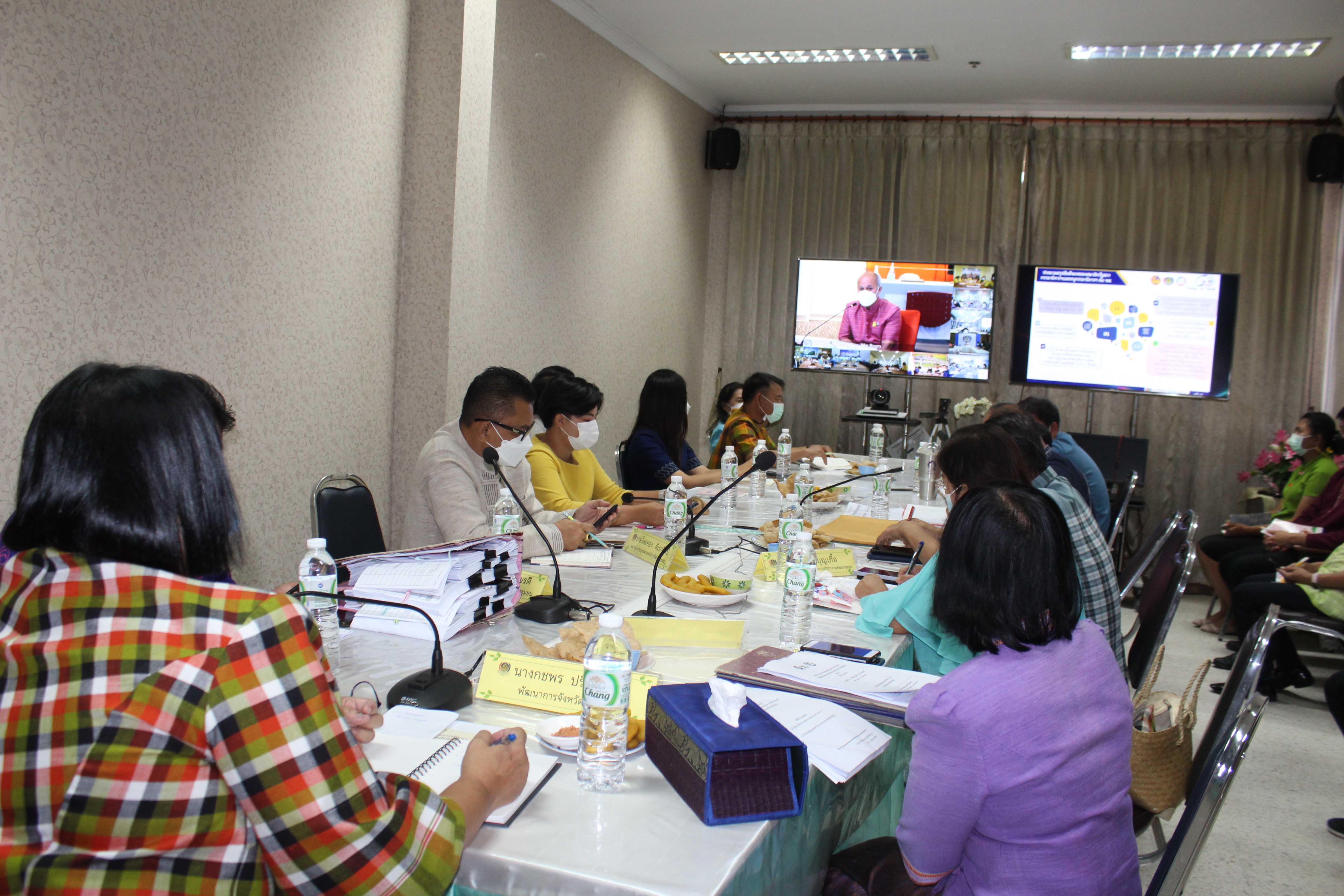 #พช_ชัยภูมิ ร่วมประชุมมอบนโยบายและแนวทางการดำเนินงานพัฒนาชุมชน ประจำปีงบประมาณ พ.ศ. 2565