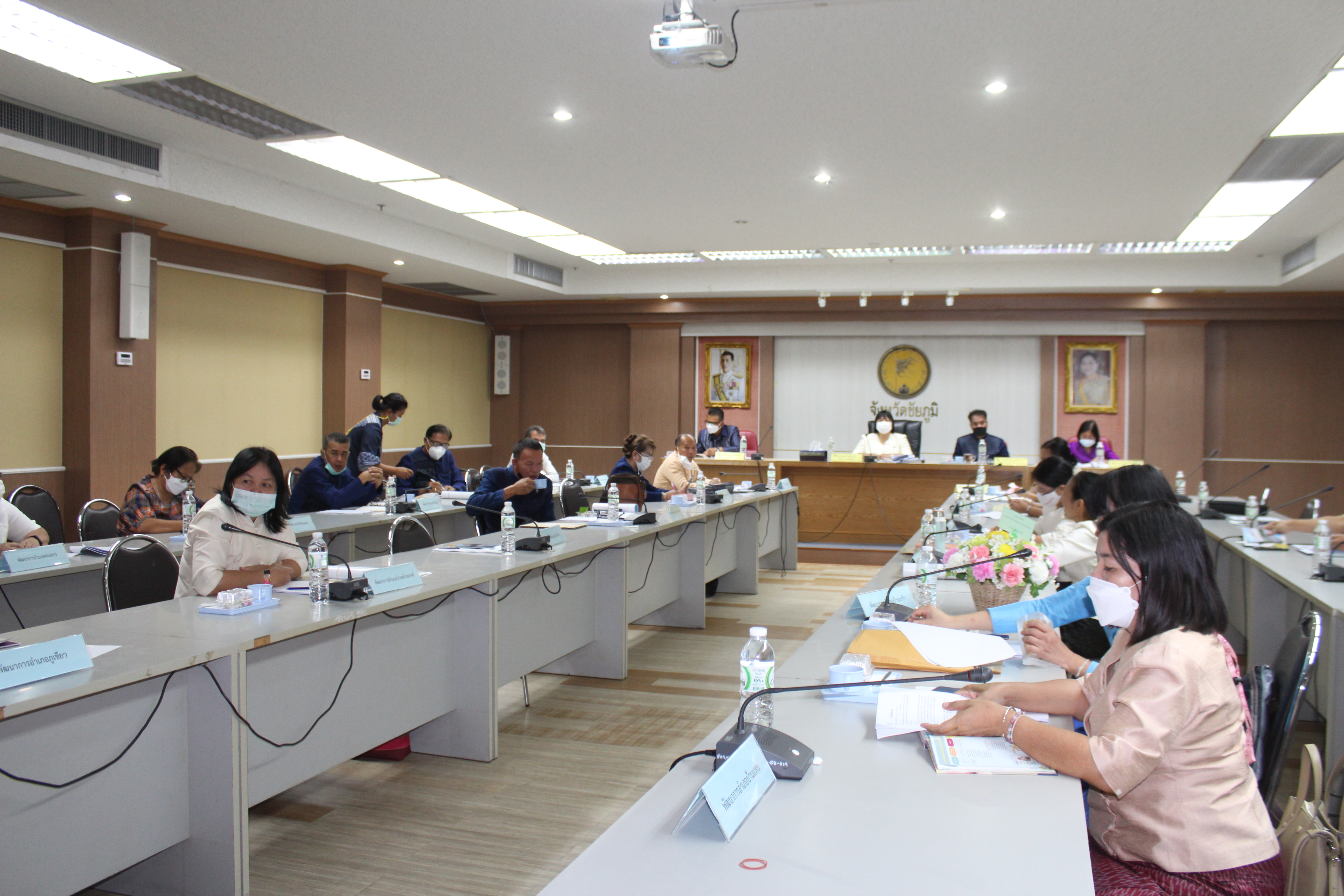 #พช_ชย เดินหน้าขับเคลื่อนงานตามภารกิจกรมการพัฒนาชุมชน และจังหวัดชัยภูมิ ประจำปีงบประมาณ 2565 (ไตรมาส 1) เดือน พฤศจิกายน 2564