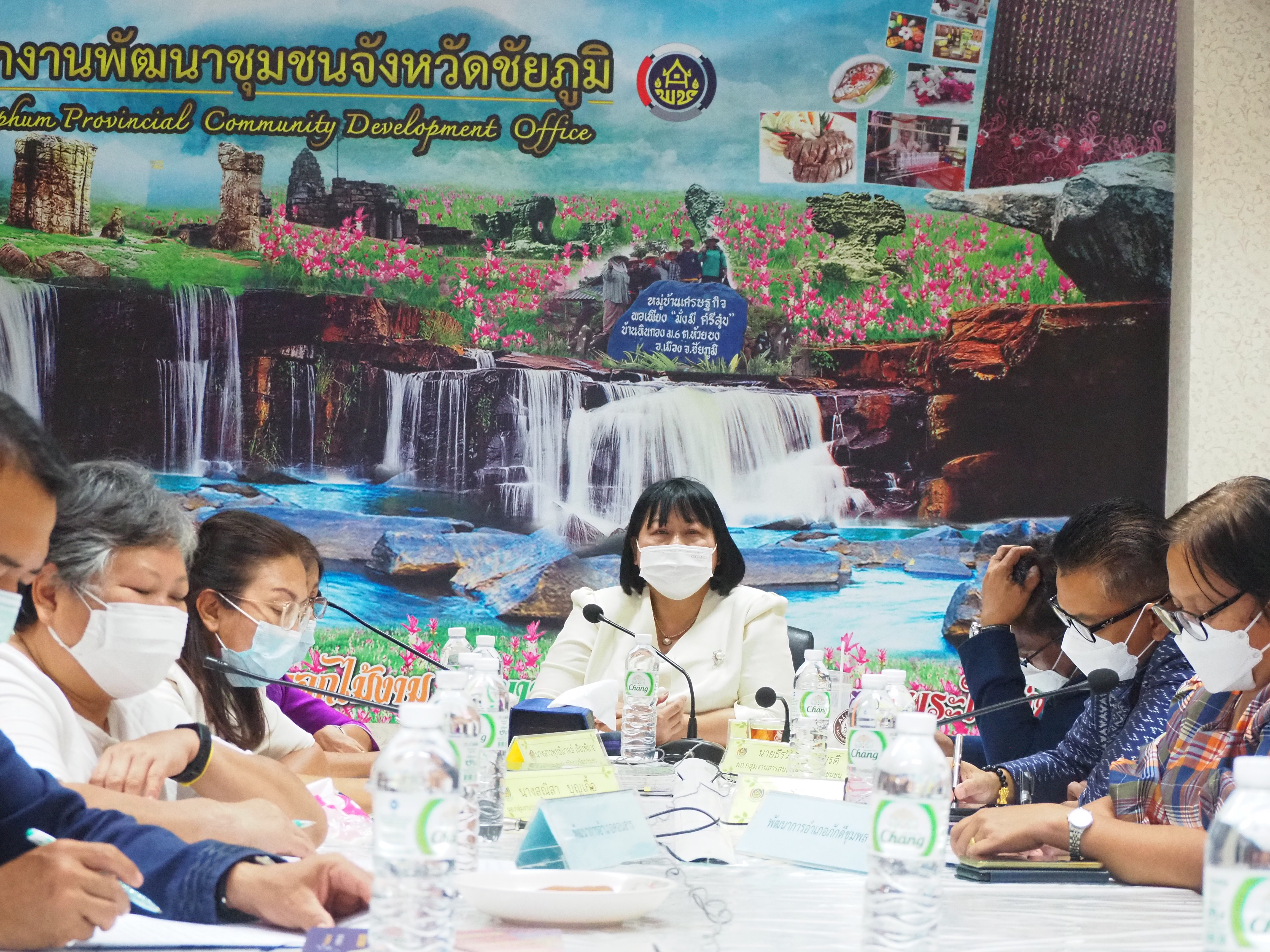 #พช_จังหวัดชัยภูมิ ร่วมการประชุมกรมการพัฒนาชุมชน ครั้งที่ 10/2564 ผ่านระบบวีดิทัศน์ทางไกล (Video Conference) ณ ห้องประชุมสำนักงานพัฒนาชุมชนจังหวัดชัยภูมิ