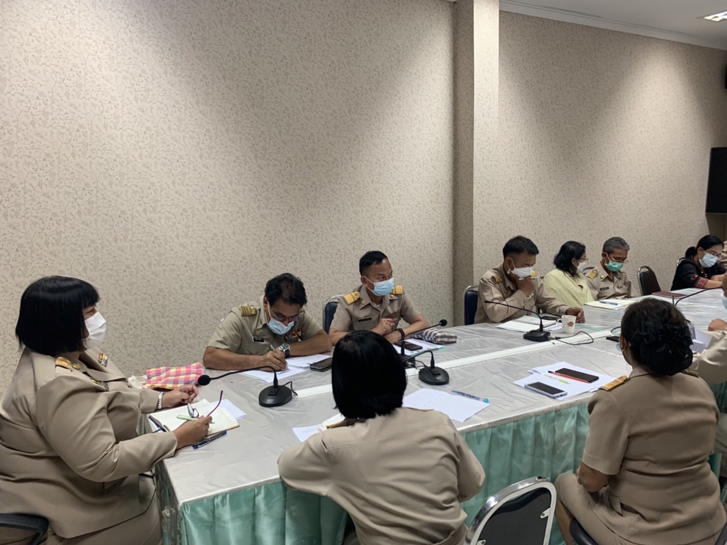 #พช_ชัยภูมิ ประชุมเตรียมความพร้อมการดำเนินกิจกรรมพัฒนาชุมชนจังหวัดชัยภูมิ เดือน ตุลาคม 2564