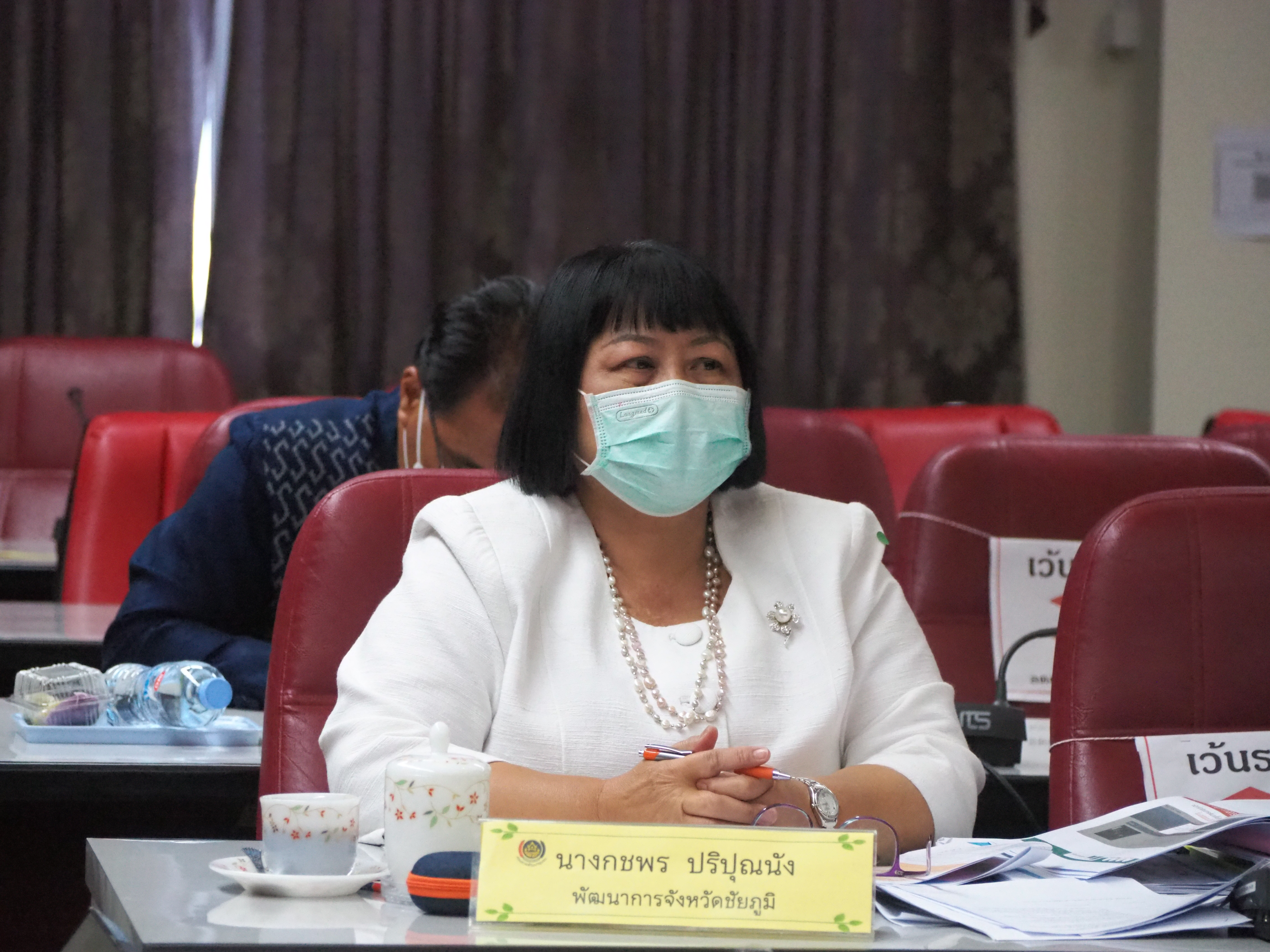 #พช_ชัยภูมิ รับฟังการประชุมชี้แจงการขับเคลื่อนการดำเนินงานขจัดความยากจนและพัฒนาคน ทุกช่วงวัยอย่างยั่งยืนตามหลักปรัชญาของเศรษฐกิจพอเพียง