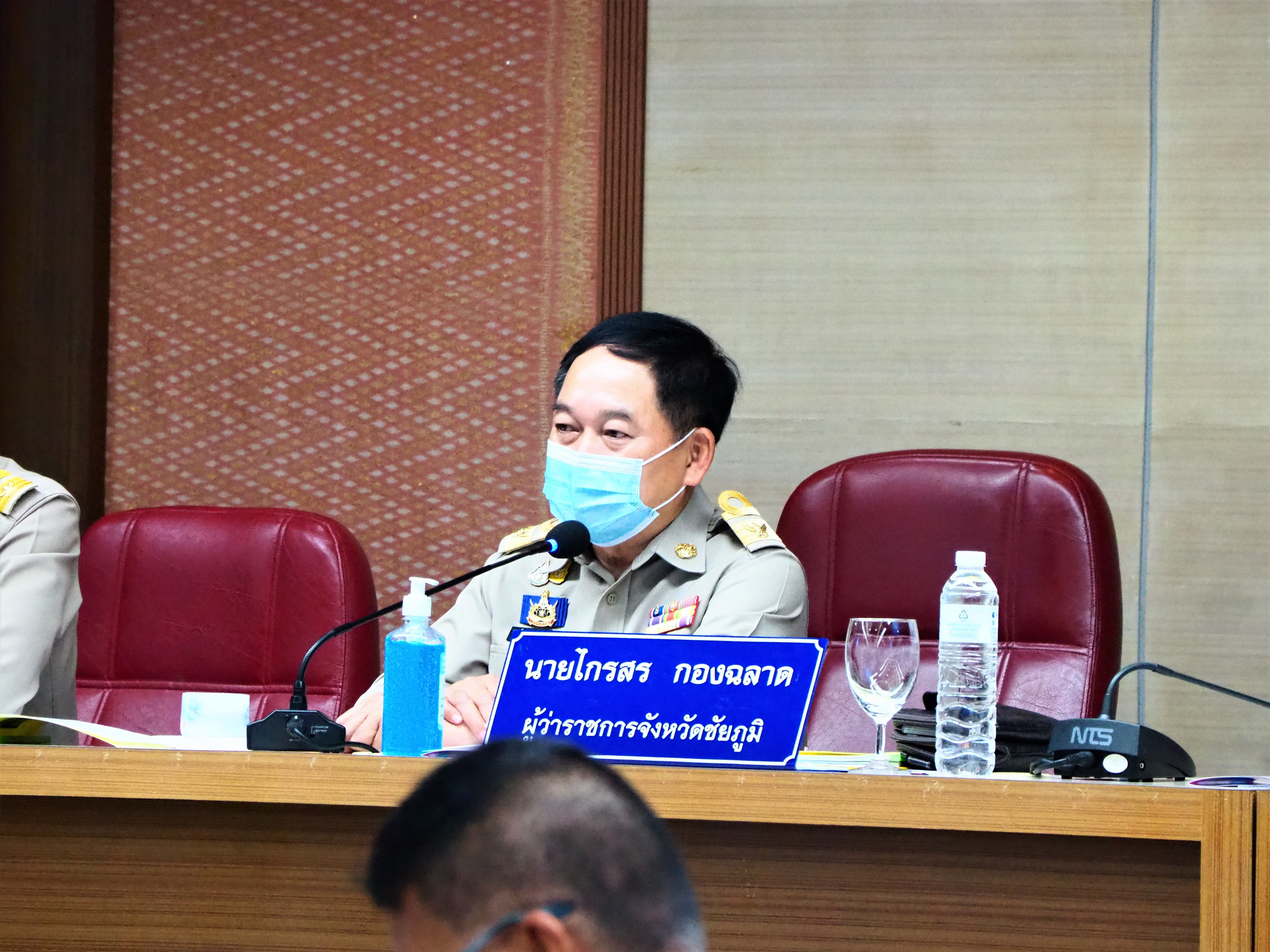 #พช_ชัยภูมิ ร่วมการประชุมกรมการจังหวัด หัวหน้าส่วนราชการ หน่วยงานรัฐวิสาหกิจ หน่วยงานเอกชน จังหวัดชัยภูมิ ครั้งที่ 11/2564