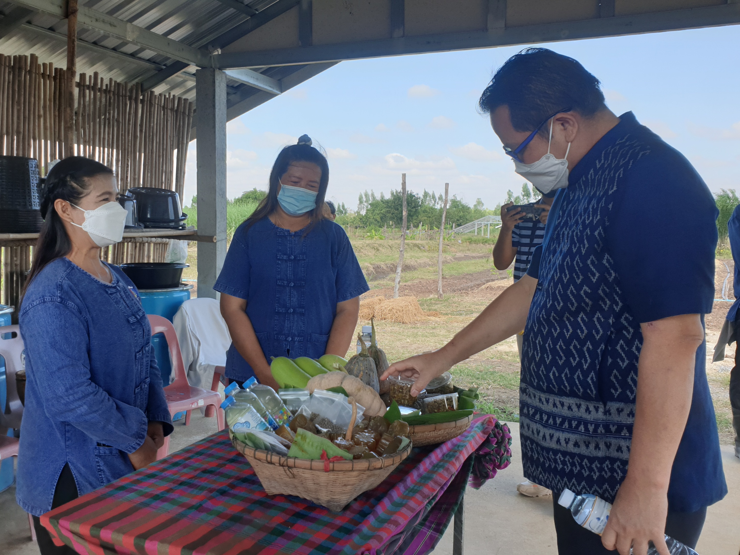 #พช.ชัยภูมิ รับการตรวจเยี่ยมโครงการพัฒนาพื้นที่ต้นแบบการพัฒนาคุณภาพชีวิตตามหลักทฤษฎีใหม่ประยุกต์สู่ “โคก หนอง นา โมเดล” จากผู้ตรวจราชการกรมการพัฒนาชุมชน